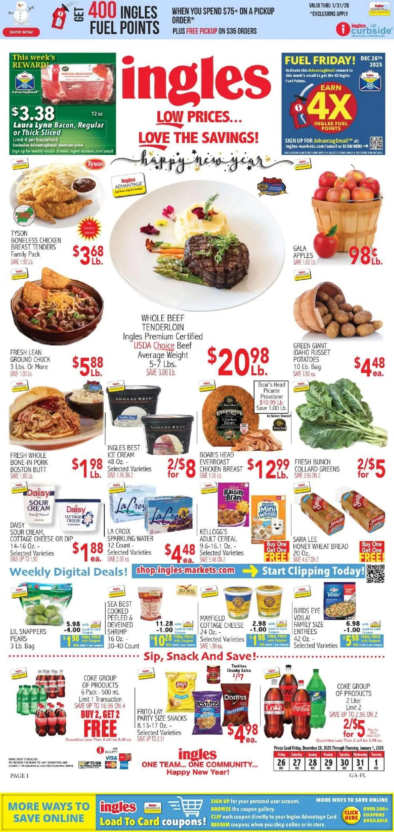 ingles - Ingles Weekly Ad - 12/24 - 12/30 2025 - page: 1