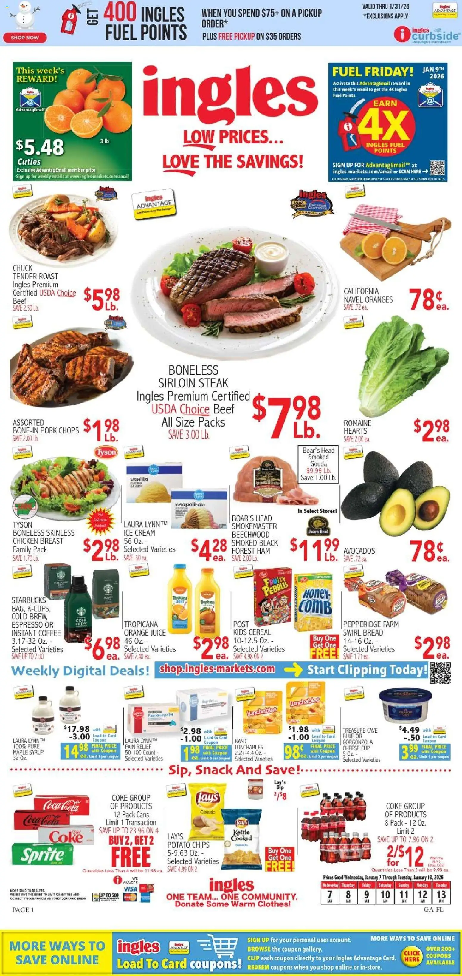 ingles - Ingles Weekly Ad - 01/07 - 01/13 2026
