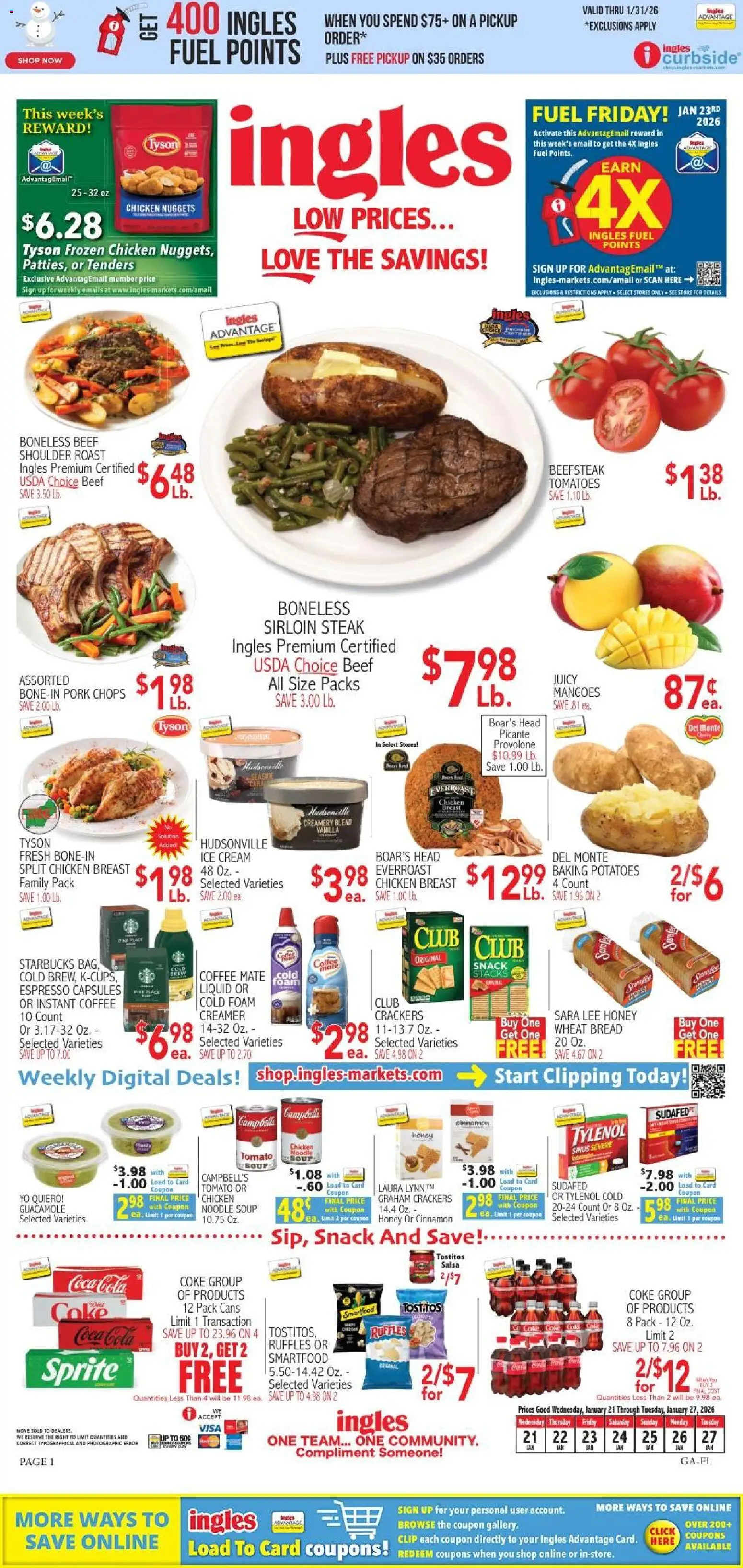 ingles - Ingles Weekly Ad - 01/21 - 01/27 2026
