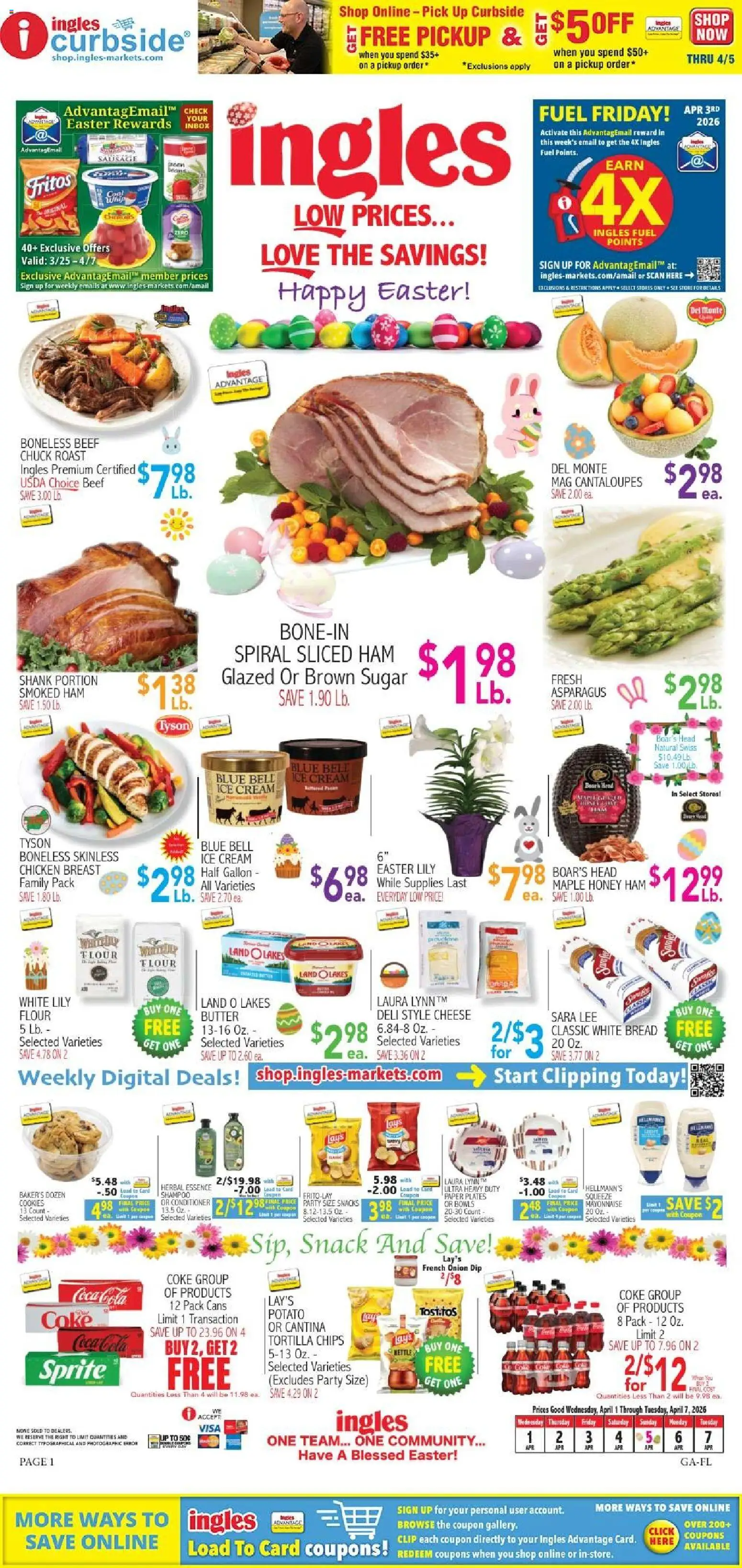 ingles - Ingles Weekly Ad - 04/01 - 04/07 2026 - page: 1