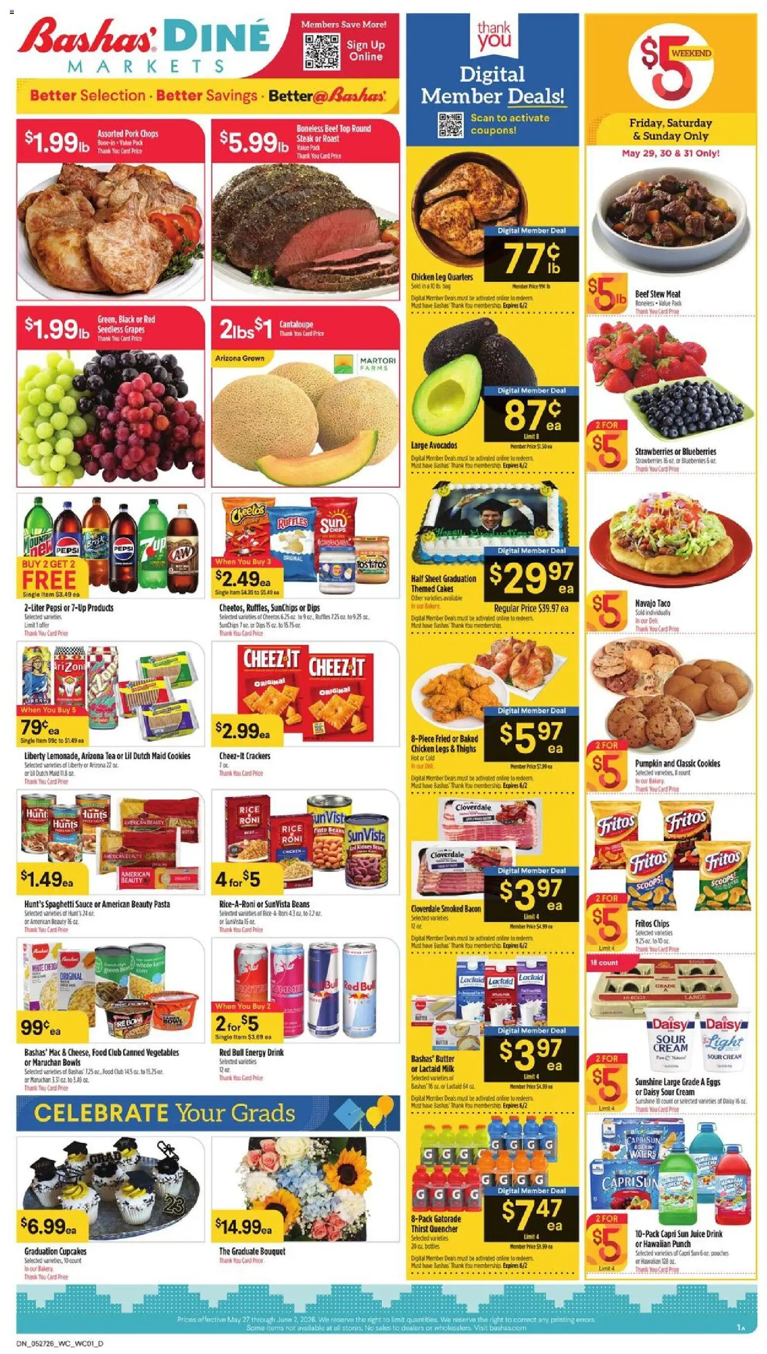 bashas - Basha's Dine - 05/27 - 06/02 2026 - page: 1