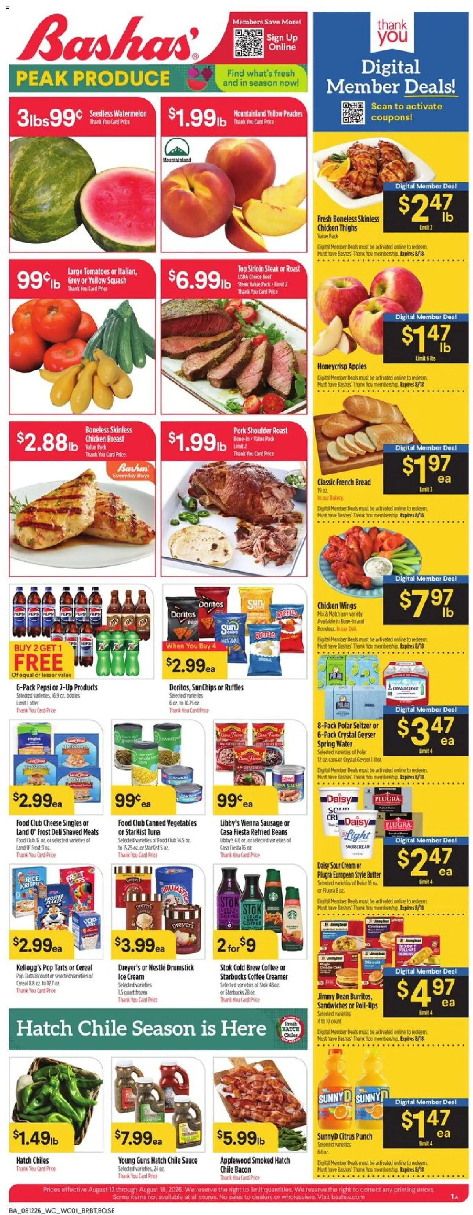 bashas - Basha's Weekly Ad - 08/12 - 08/18 2026