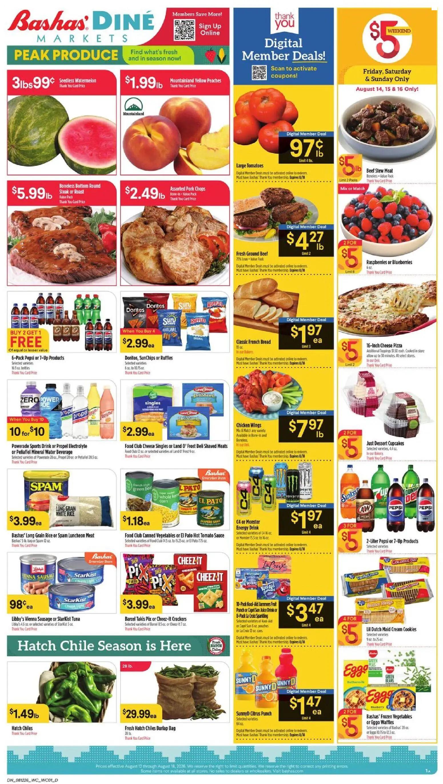 bashas - Basha's Dine - 08/12 - 08/18 2026
