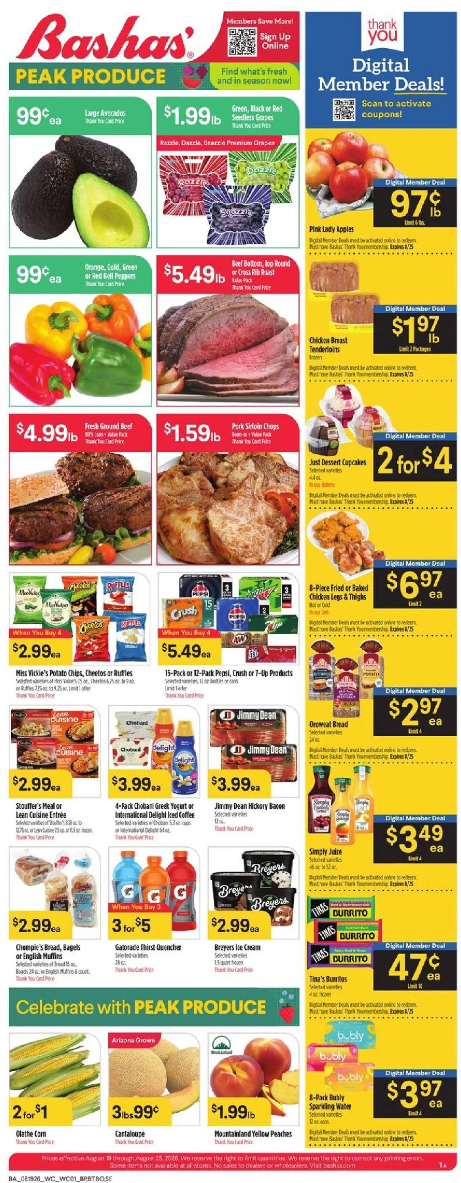 bashas - Basha's Weekly Ad - 08/19 - 08/25 2026