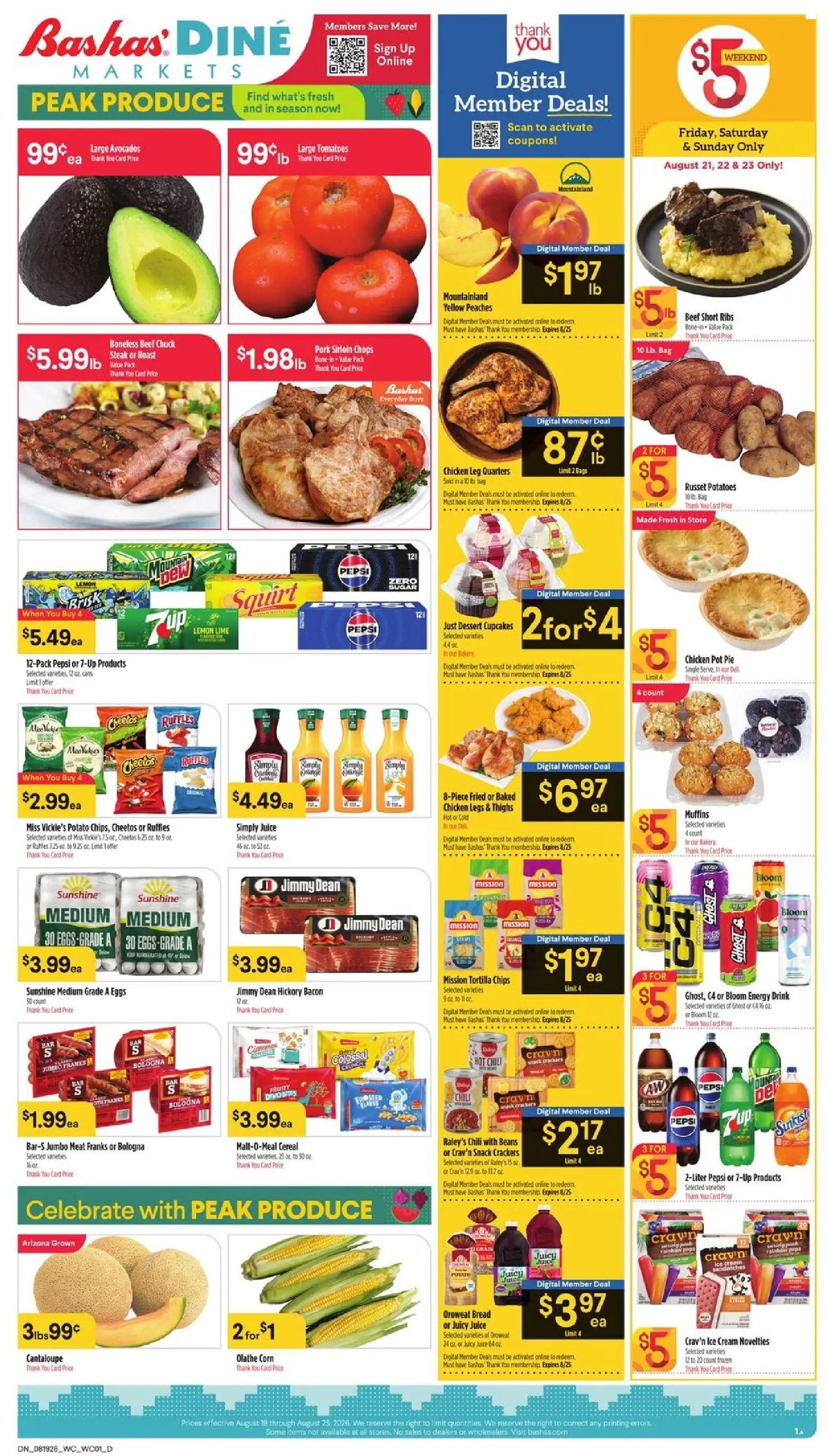 bashas - Basha's Dine - 08/19 - 08/25 2026 - page: 1