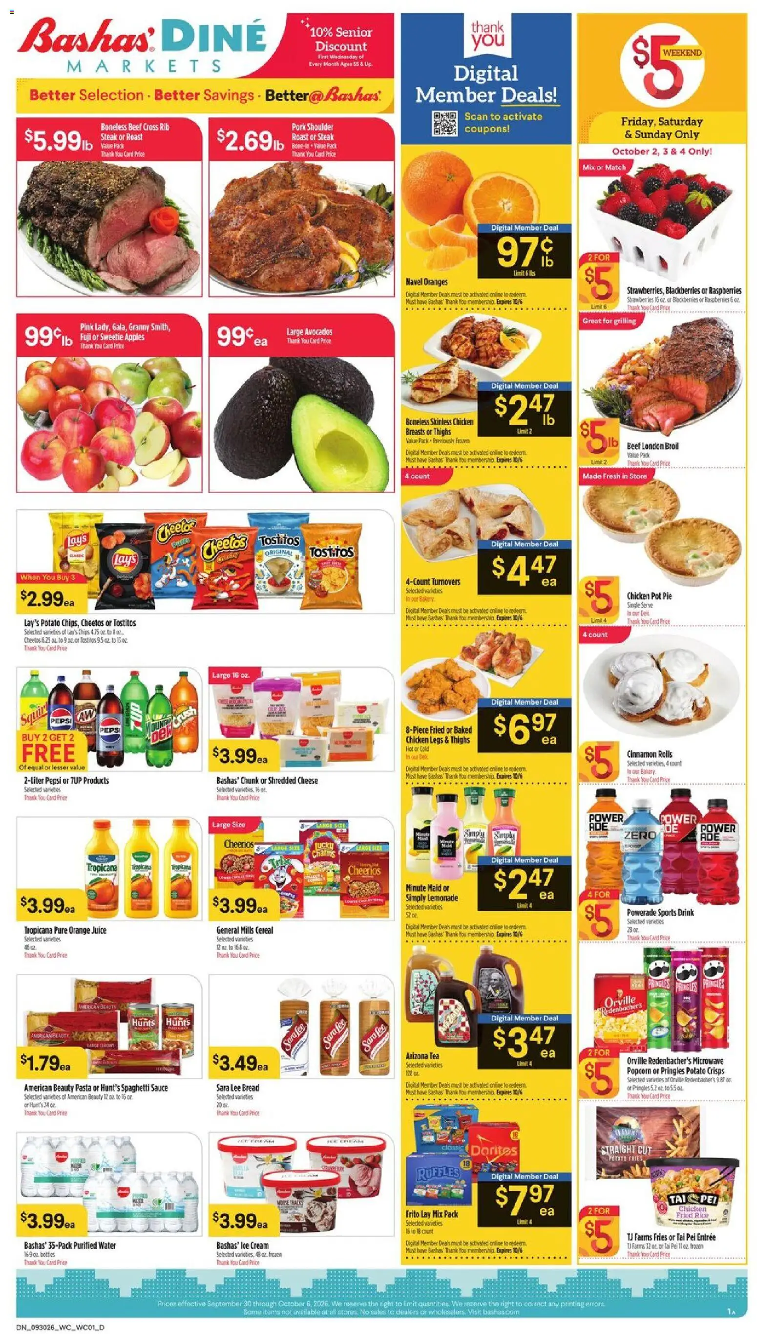 bashas - Basha's Dine - 09/30 - 10/06 2026