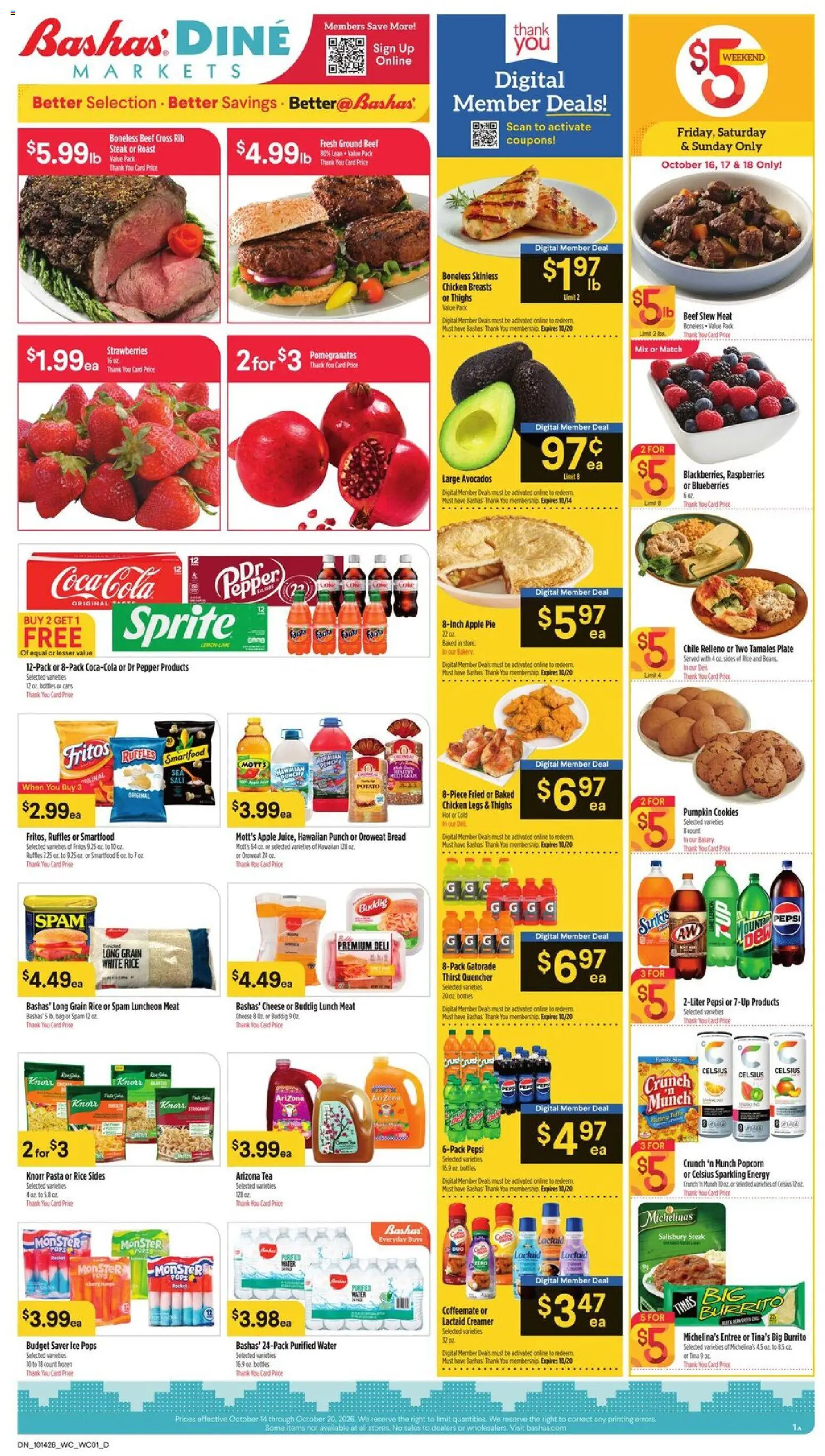 bashas - Basha's Dine - 10/14 - 10/20 2026