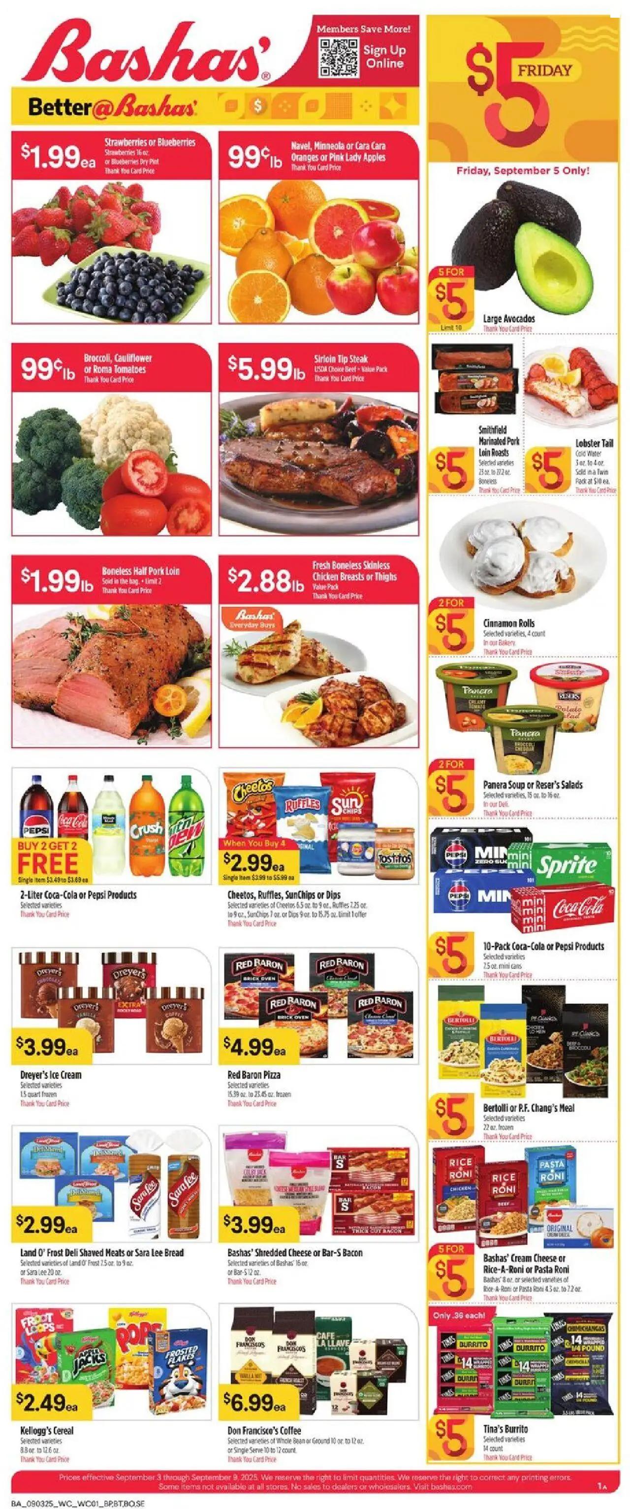 bashas - Basha's Weekly Ad - 09/03 - 09/09 2025