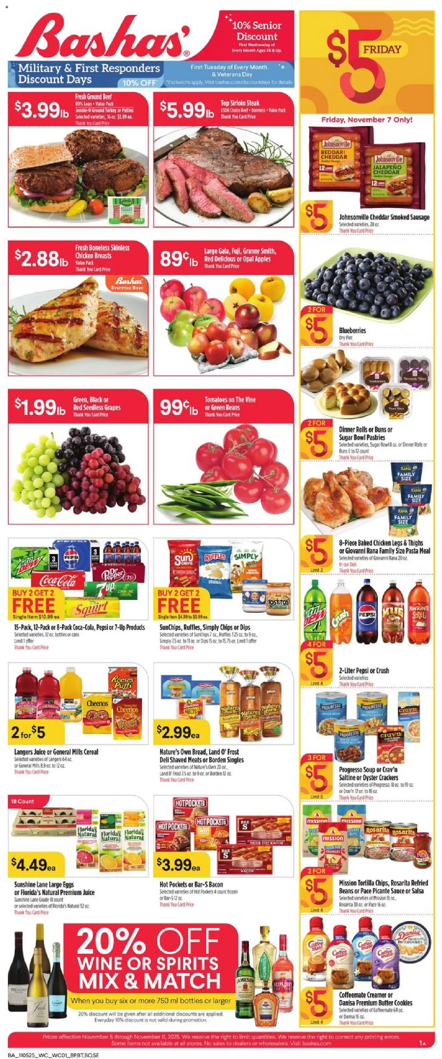 bashas - Basha's Weekly Ad - 11/05 - 11/11 2025