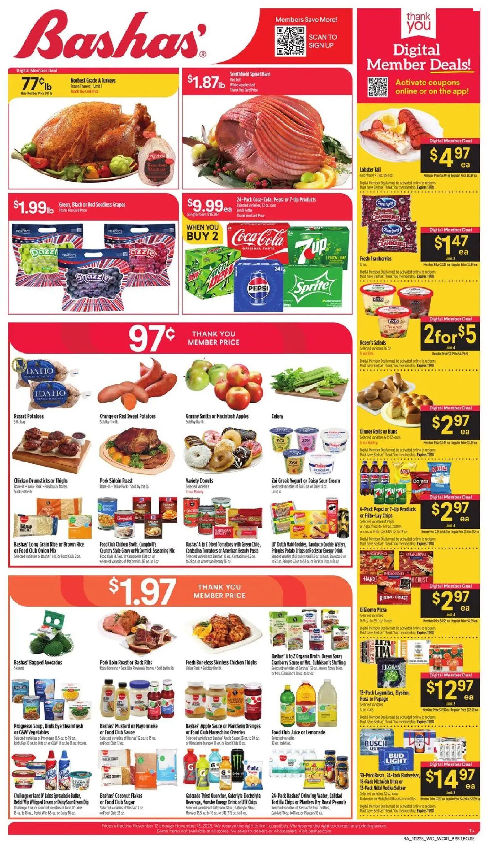 bashas - Basha's Weekly Ad - 11/12 - 11/18 2025
