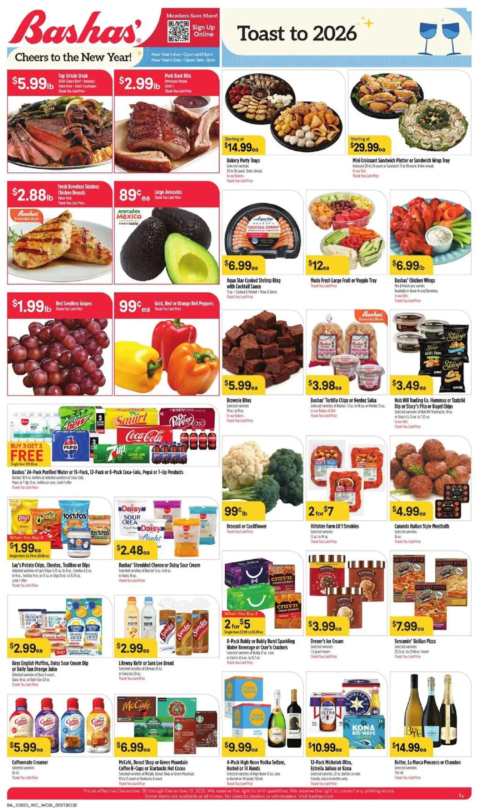 bashas - Basha's Weekly Ad - 12/26 - 12/31 2025