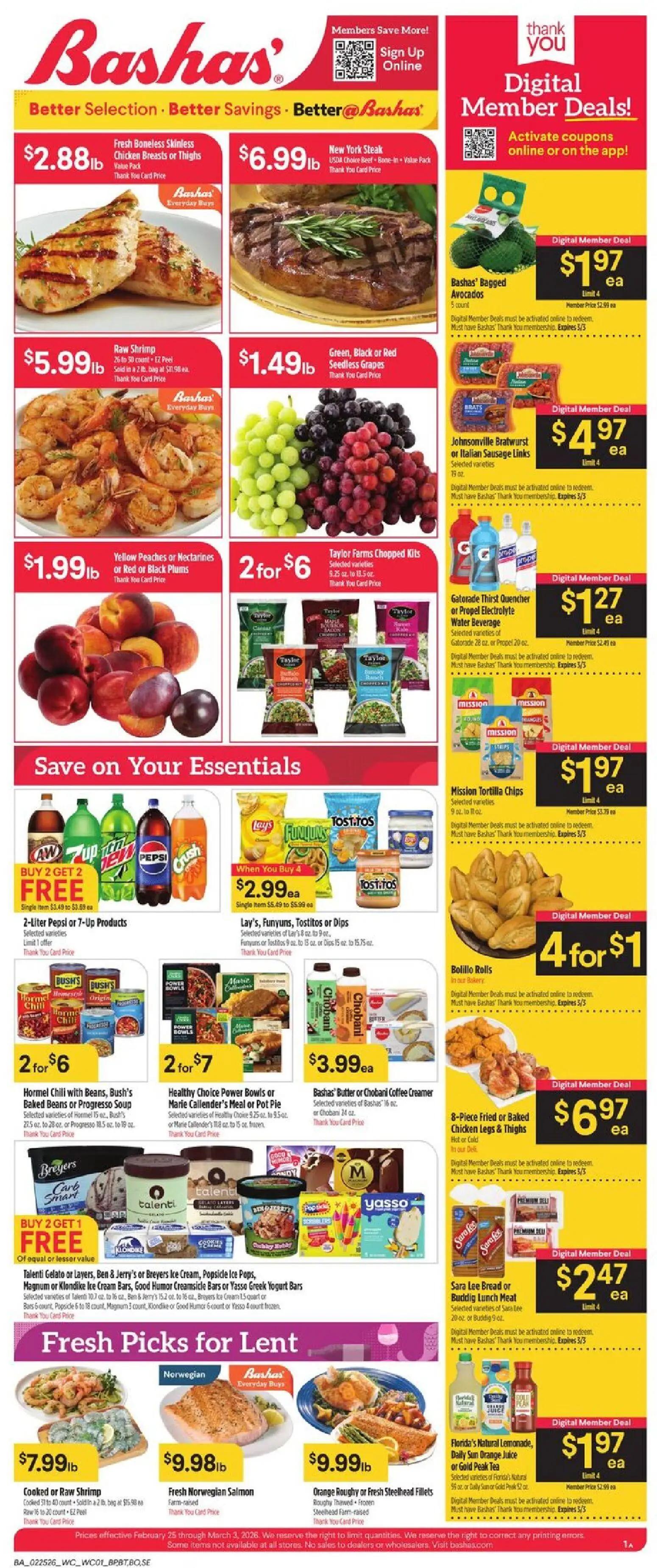 bashas - Basha's Weekly Ad - 02/25 - 03/03 2026