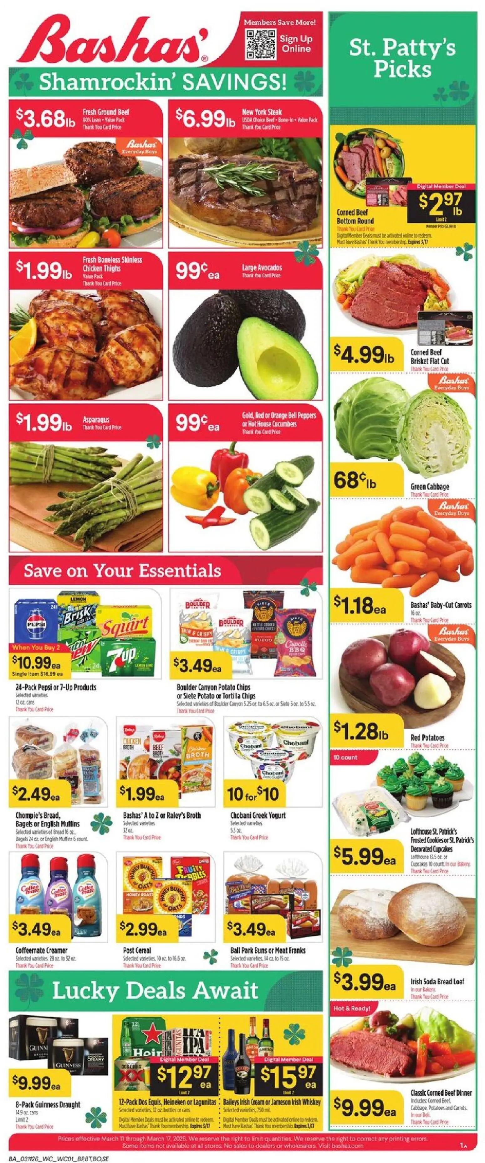 bashas - Basha's Weekly Ad - 03/11 - 03/17 2026