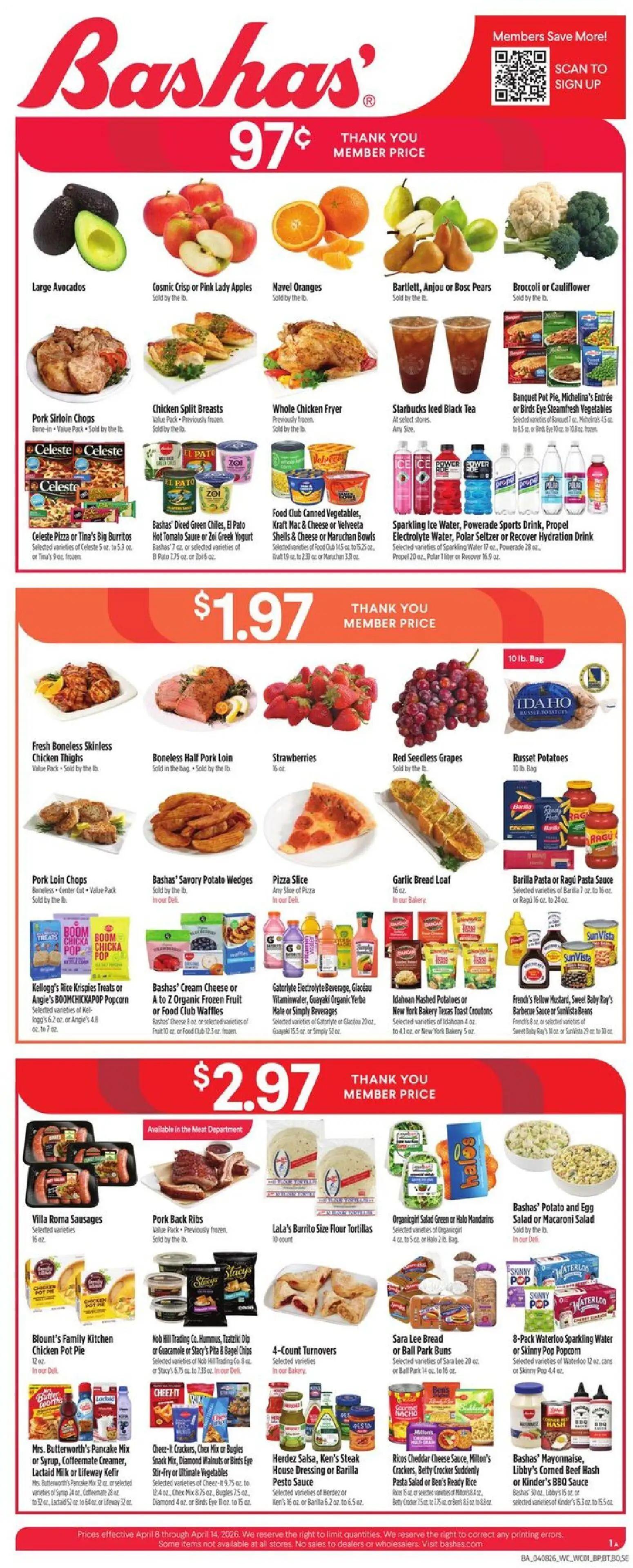 bashas - Basha's Weekly Ad - 04/08 - 04/14 2026