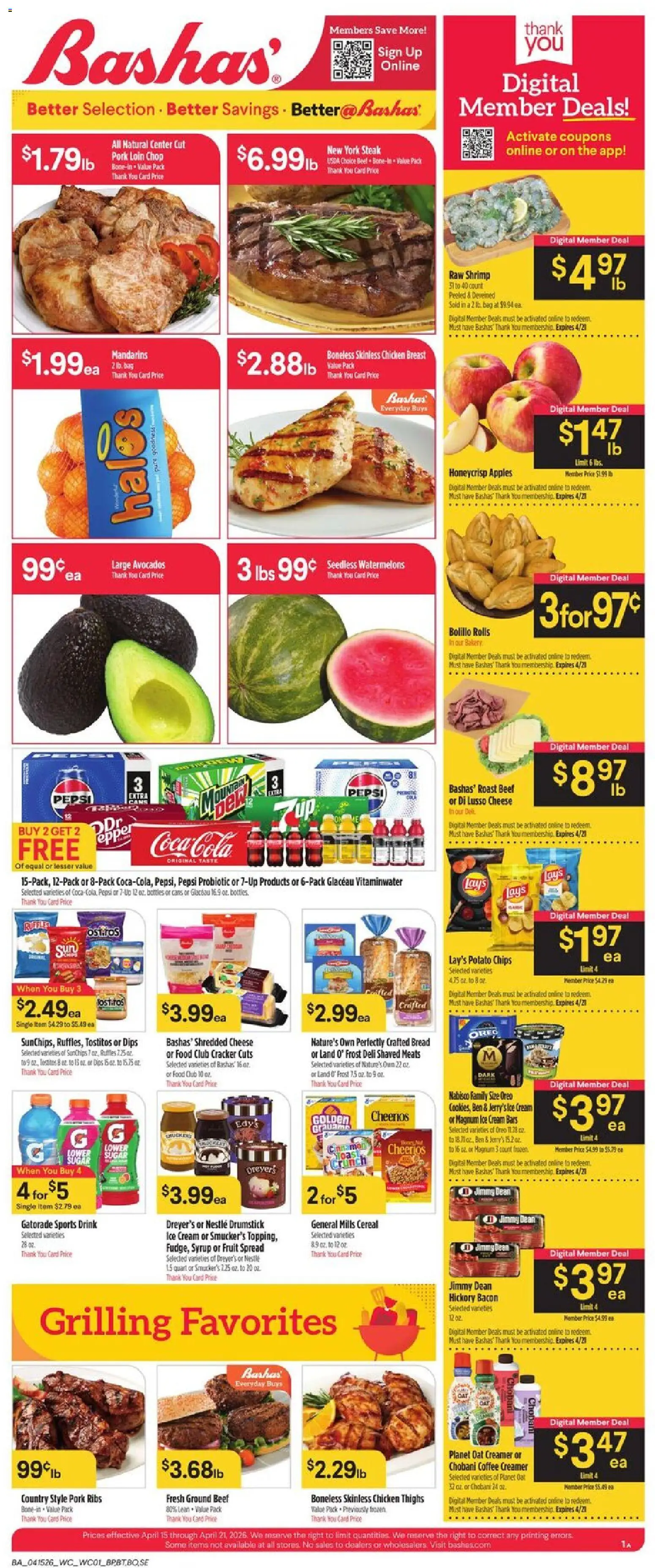 bashas - Basha's Weekly Ad - 04/15 - 04/21 2026