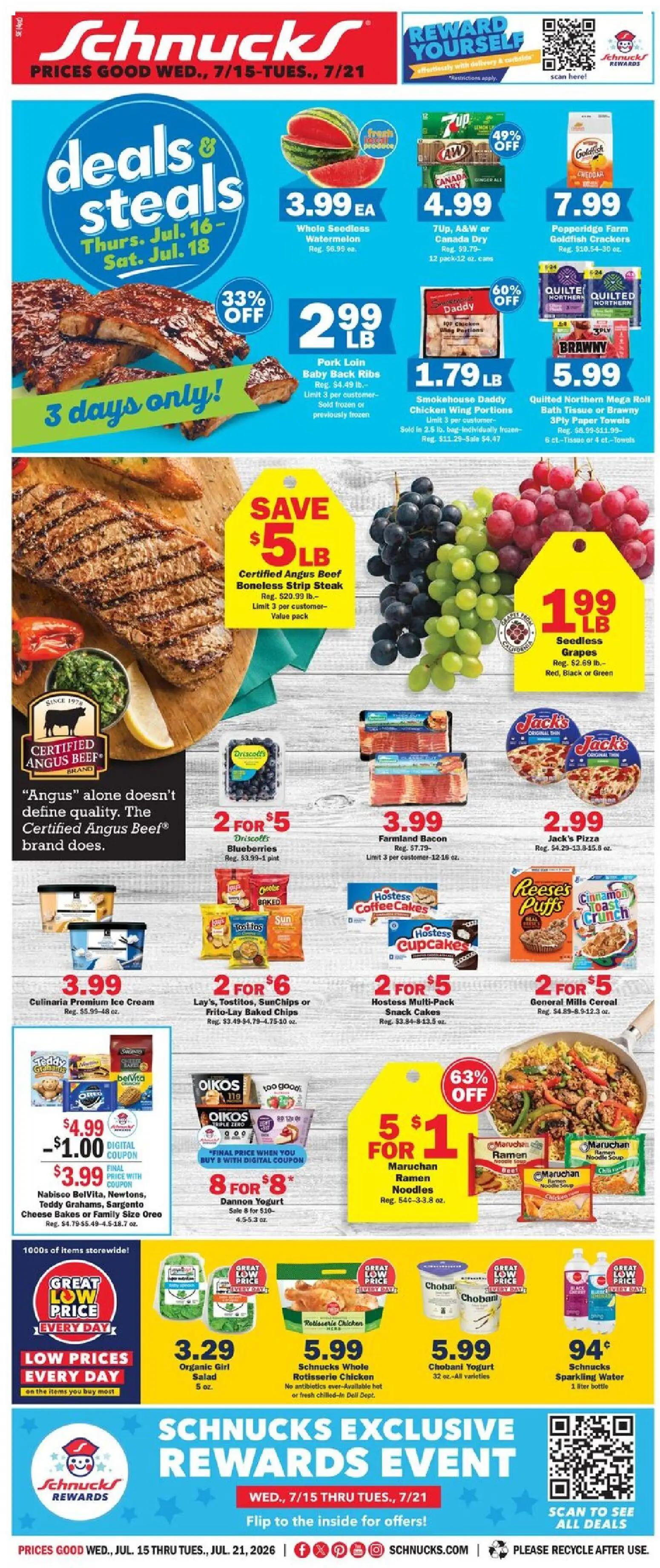 schnucks - Schnucks Weekly Ad - 07/15 - 07/21 2026