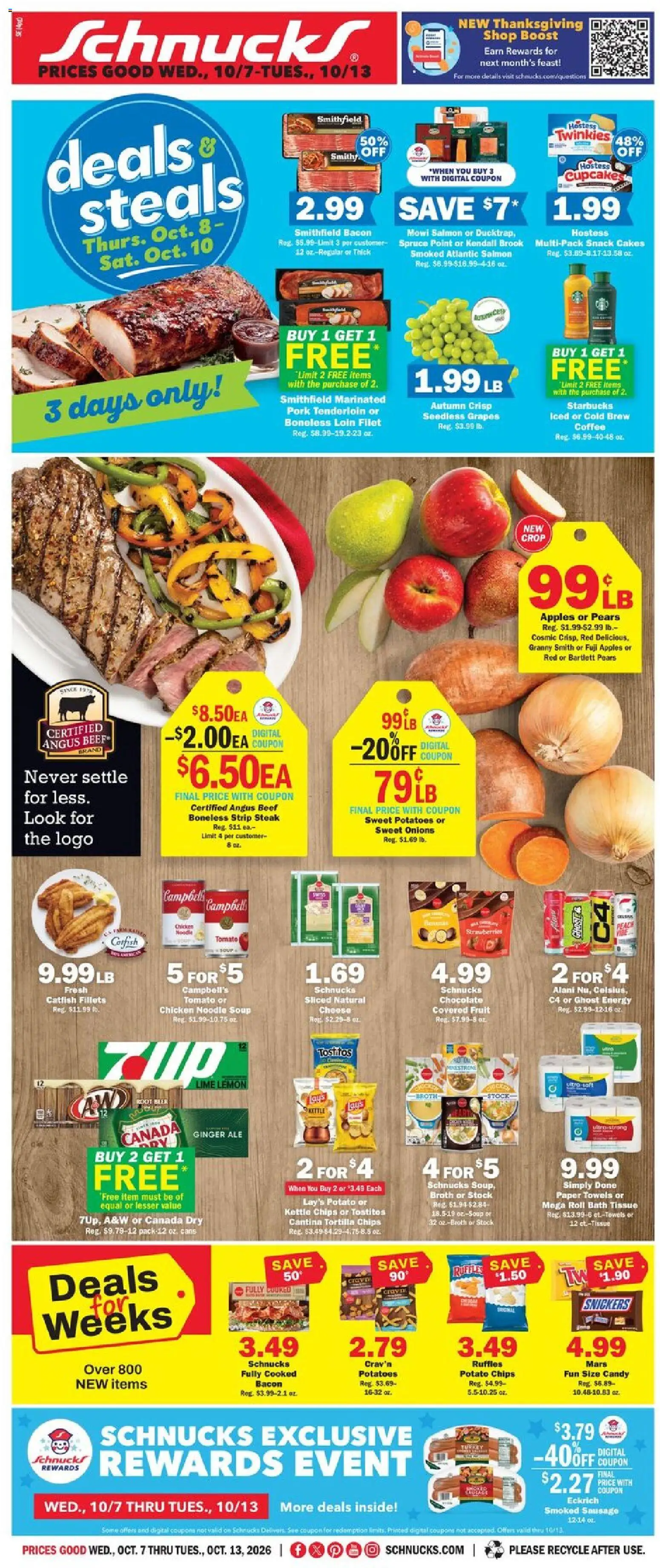 schnucks - Schnucks Weekly Ad - 10/07 - 10/13 2026