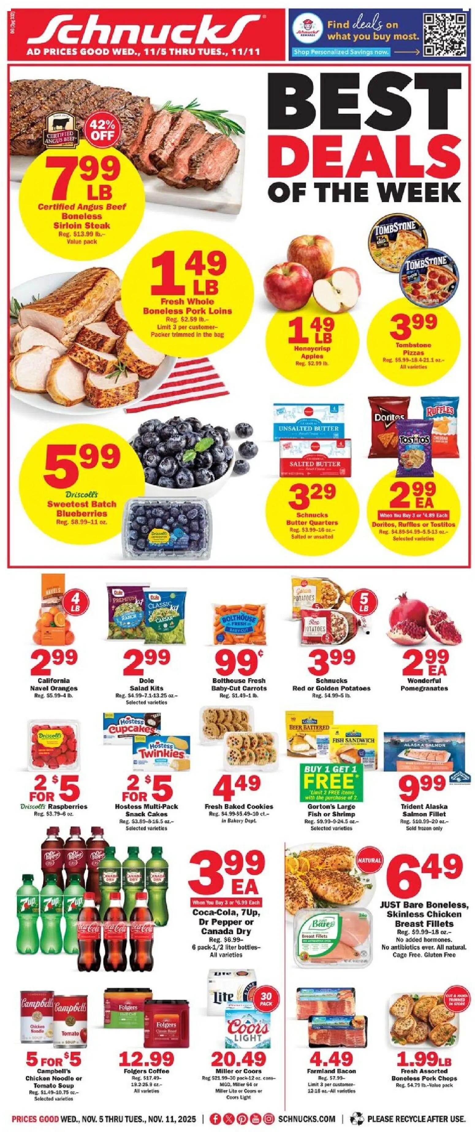 schnucks - Schnucks Weekly Print Ad - MO - 11/05 - 11/11 2025