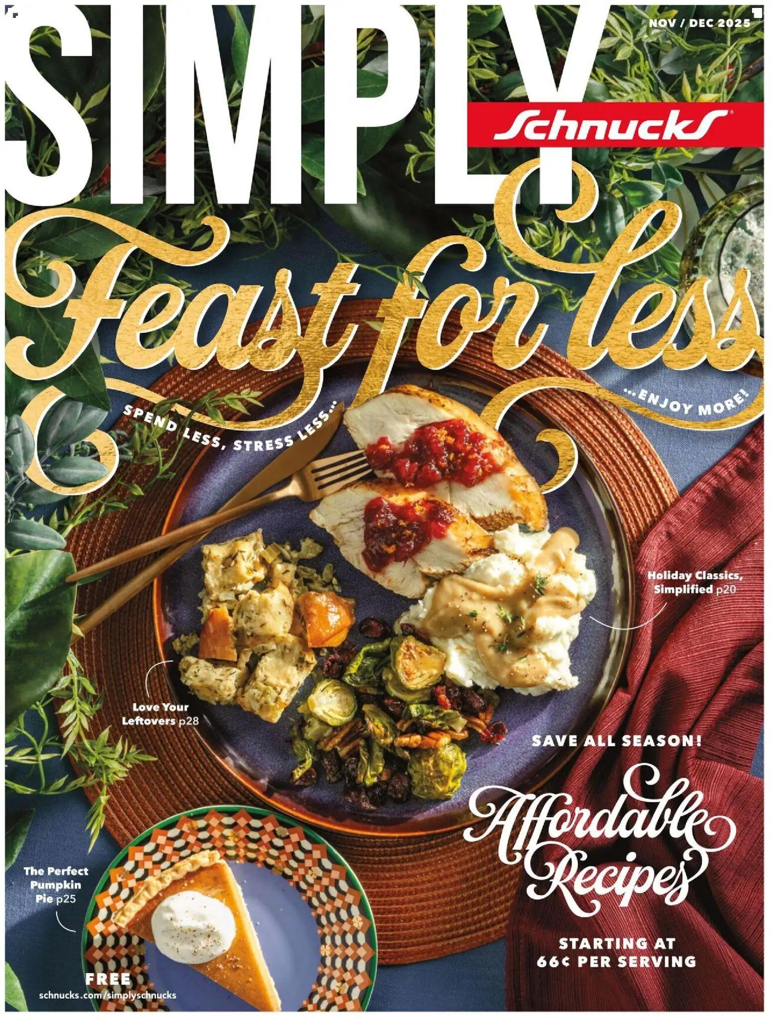 schnucks - Schnucks Monthly Ad - 11/01 - 12/31 2025