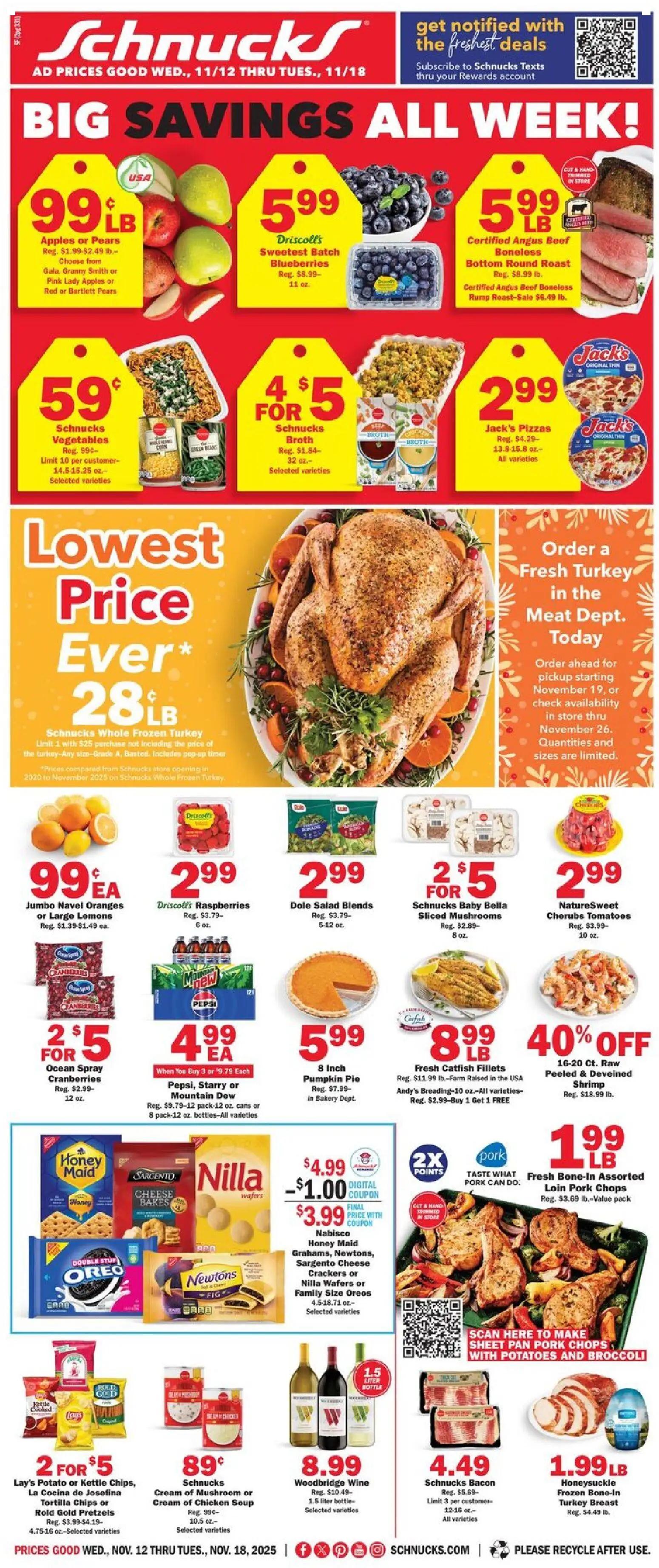 schnucks - Schnucks Weekly Ad - 11/12 - 11/18 2025