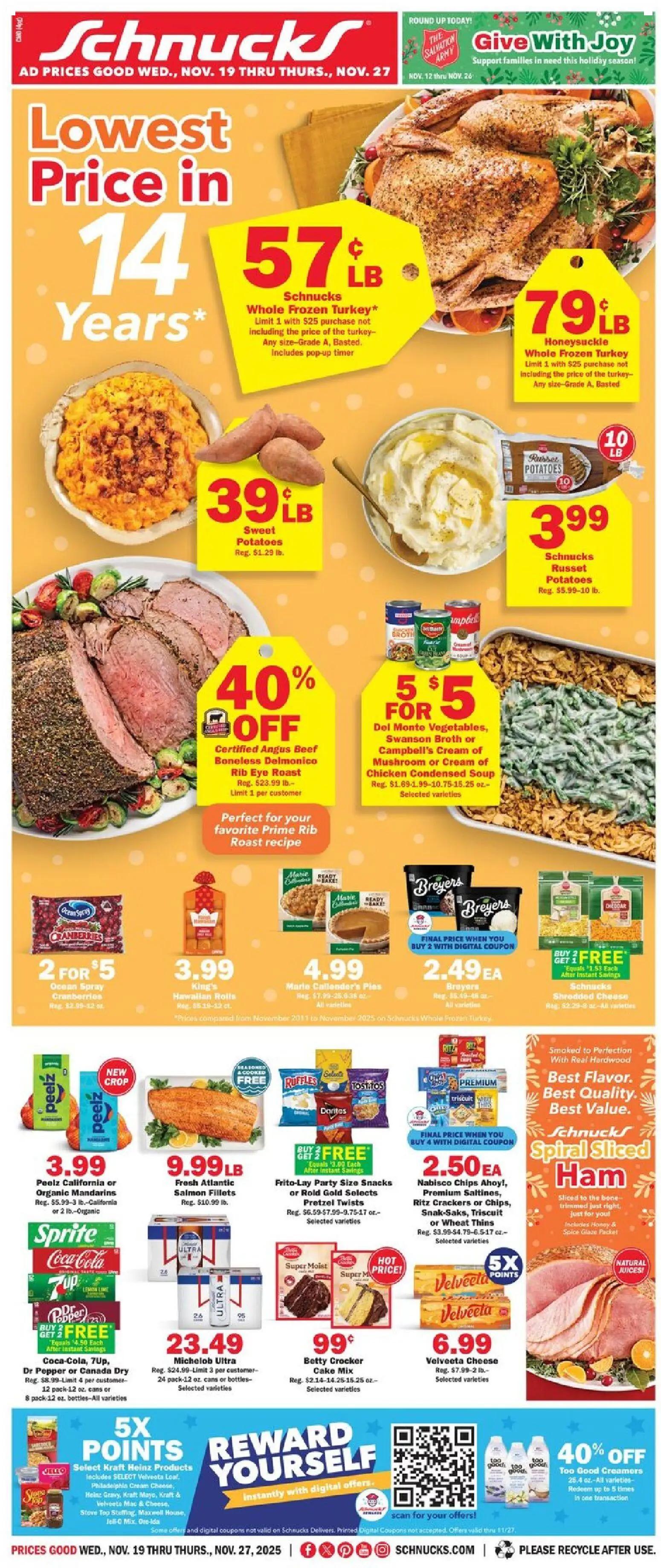 schnucks - Schnucks Weekly Print Ad - MO - 11/19 - 11/27 2025