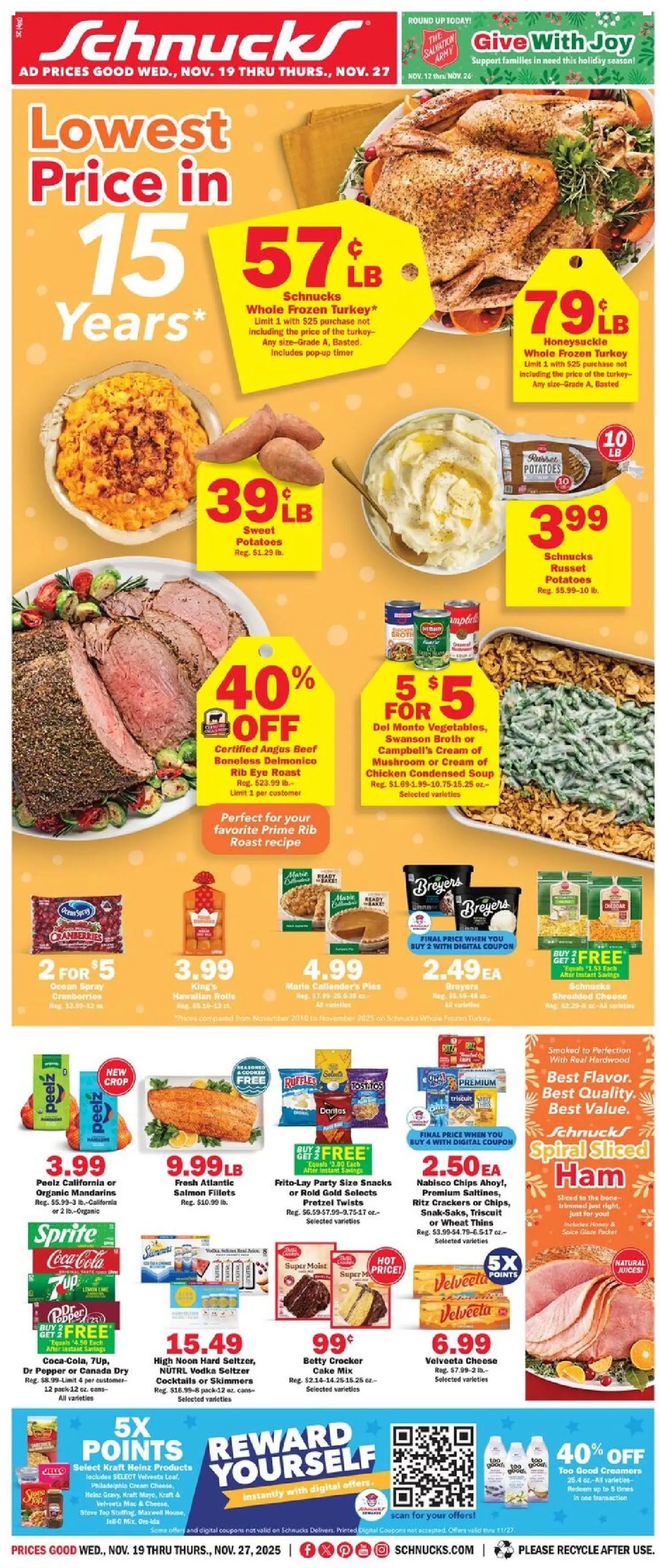 schnucks - Schnucks Weekly Print Ad - IL - 11/19 - 11/27 2025