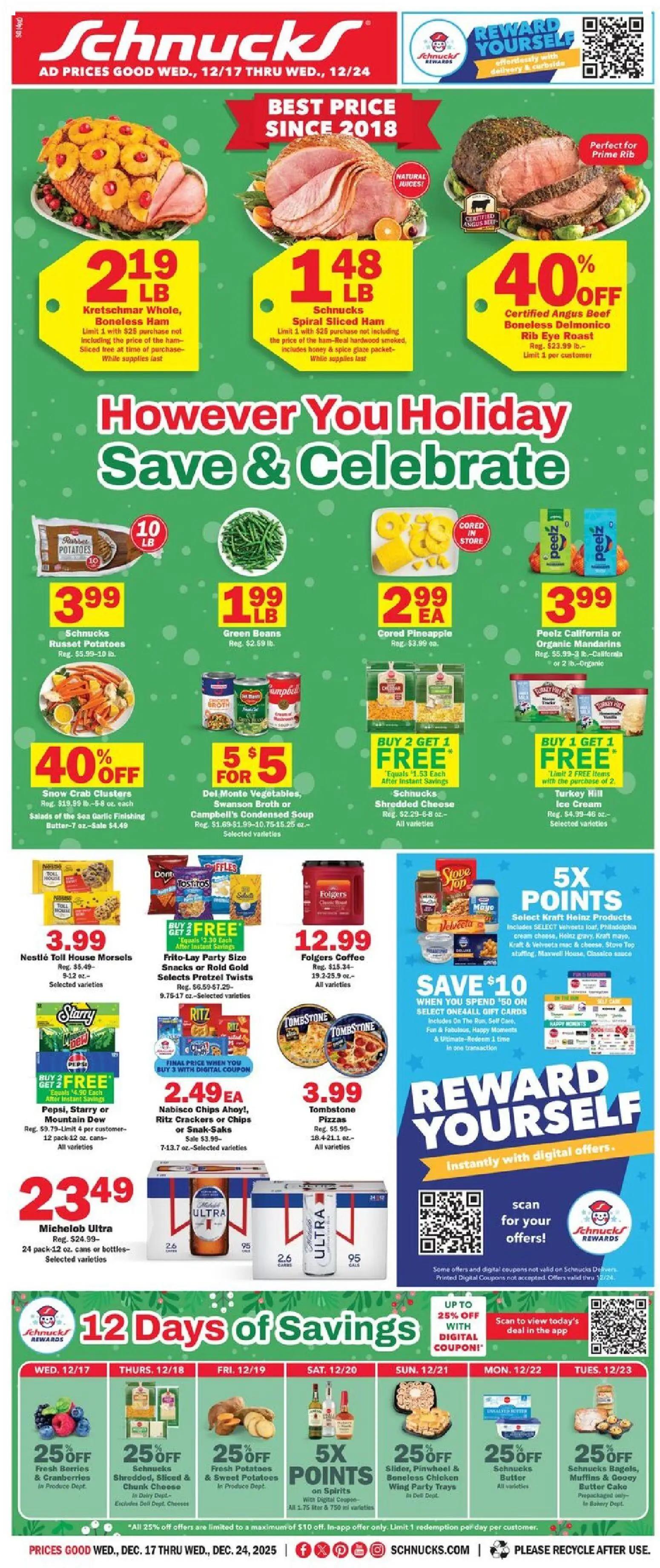 schnucks - Schnucks Weekly Print Ad - MO - 12/17 - 12/24 2025