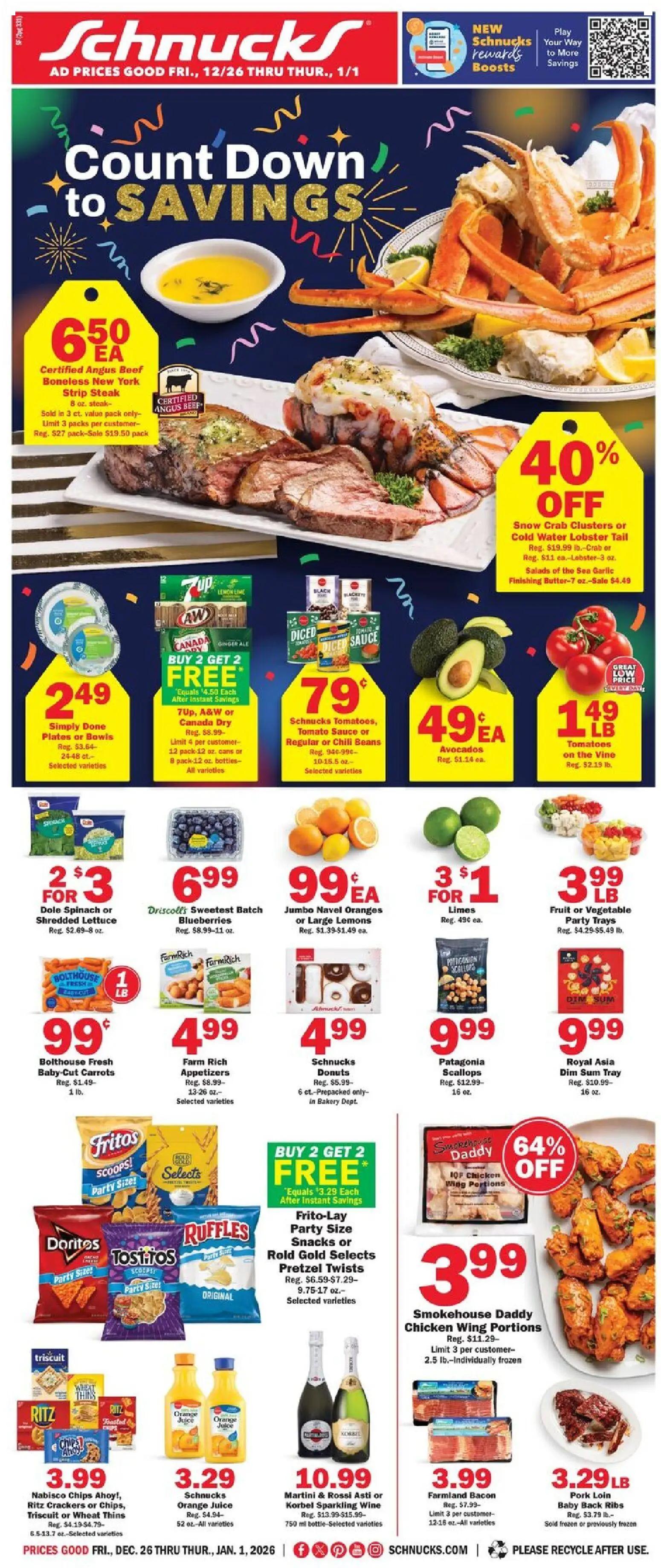 schnucks - Schnucks Ad - 12/26/2025 - 01/01/2026 2025