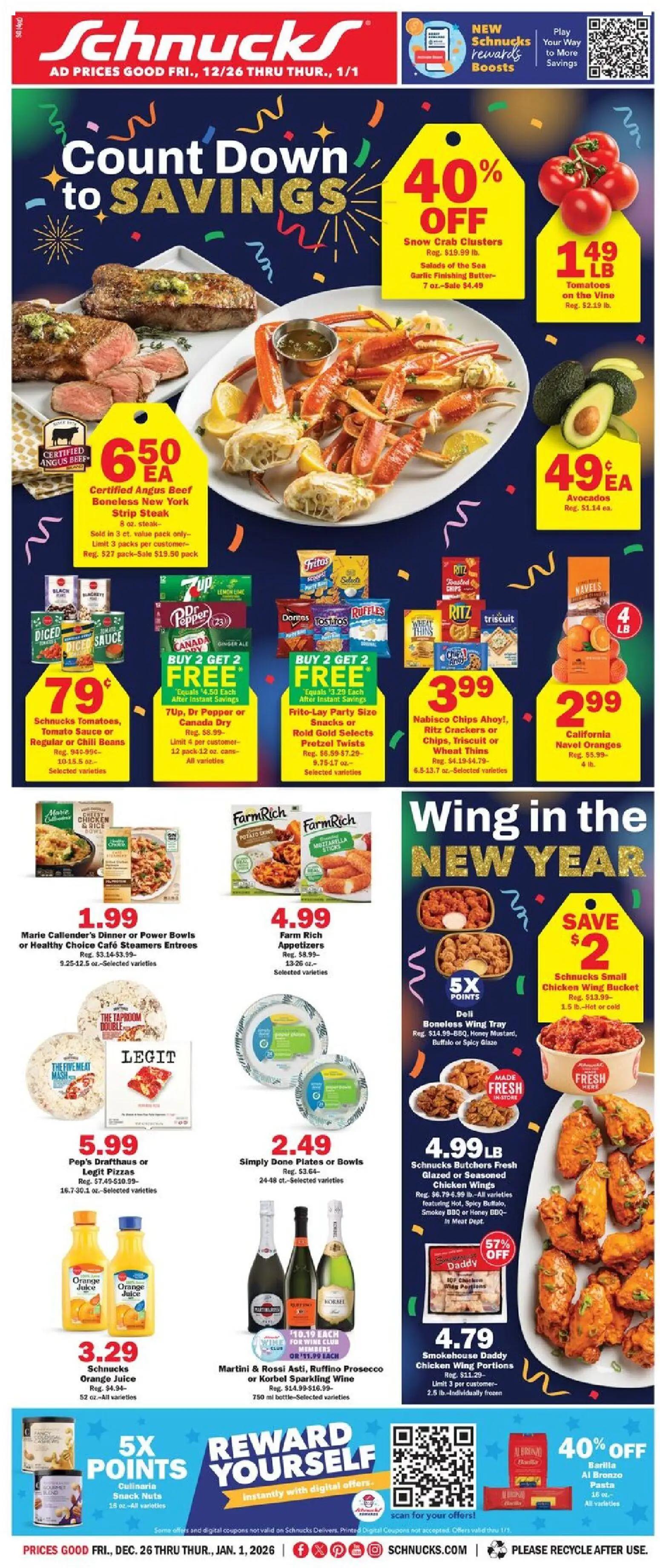 schnucks - Schnucks Weekly Print Ad - MO - 12/26/2025 - 01/01/2026 2025