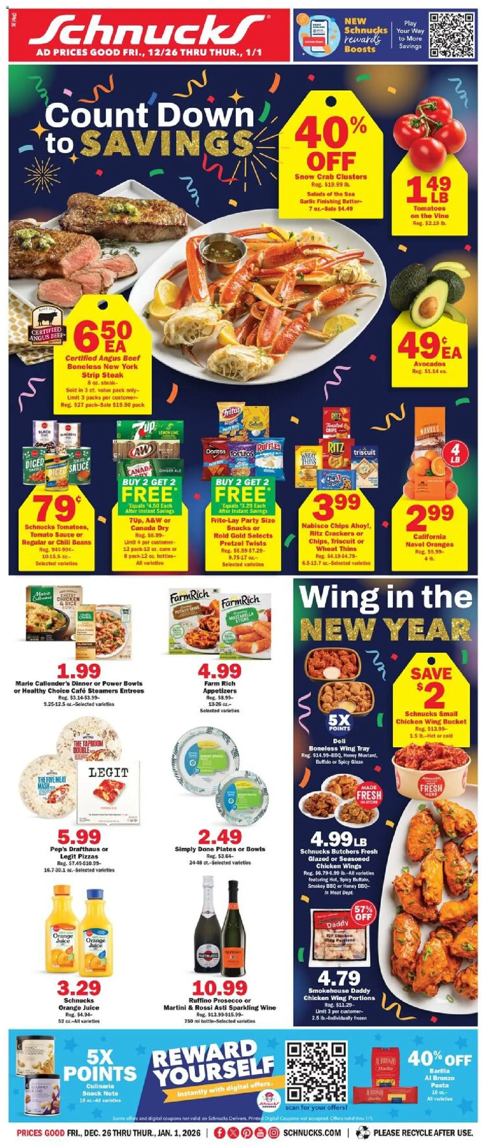 schnucks - Schnucks Weekly Print Ad - IN - 12/26/2025 - 01/01/2026 2025