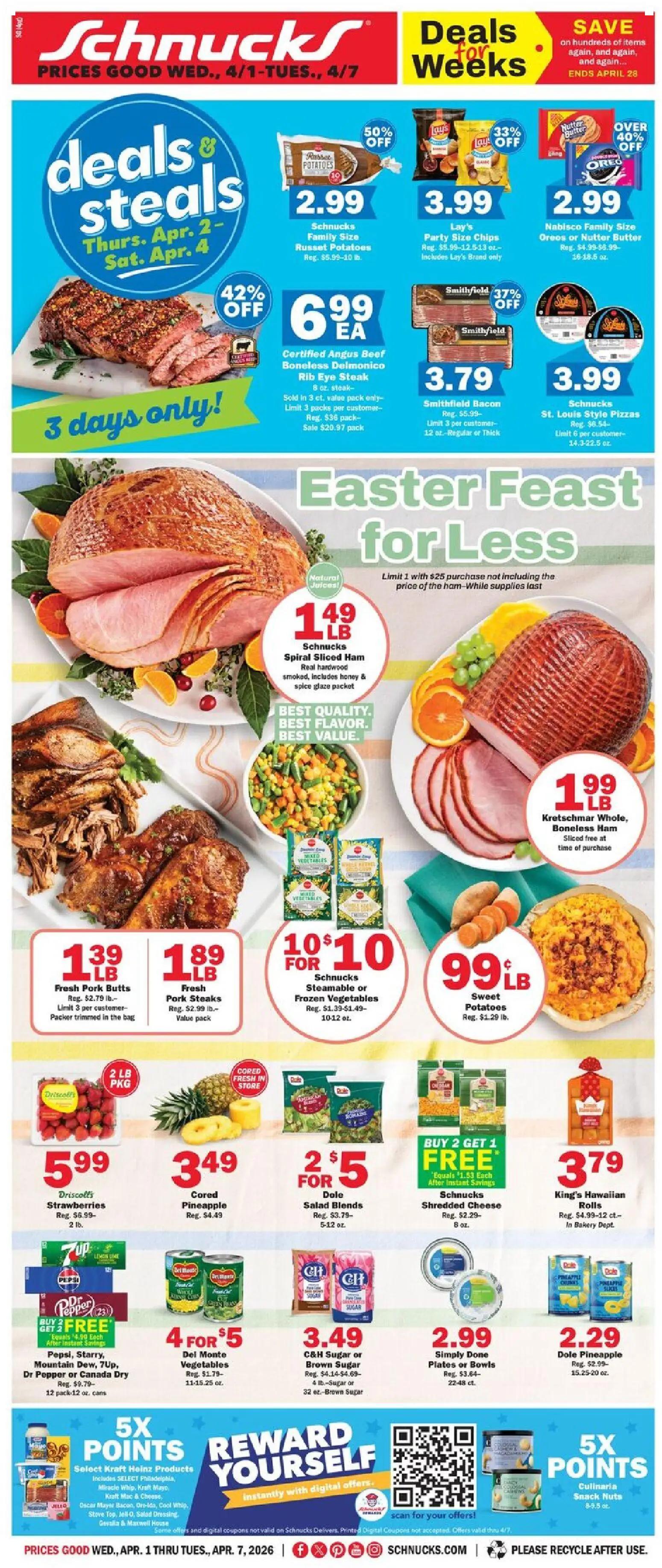 schnucks - Schnucks Weekly Print Ad - MO - 04/01 - 04/07 2026