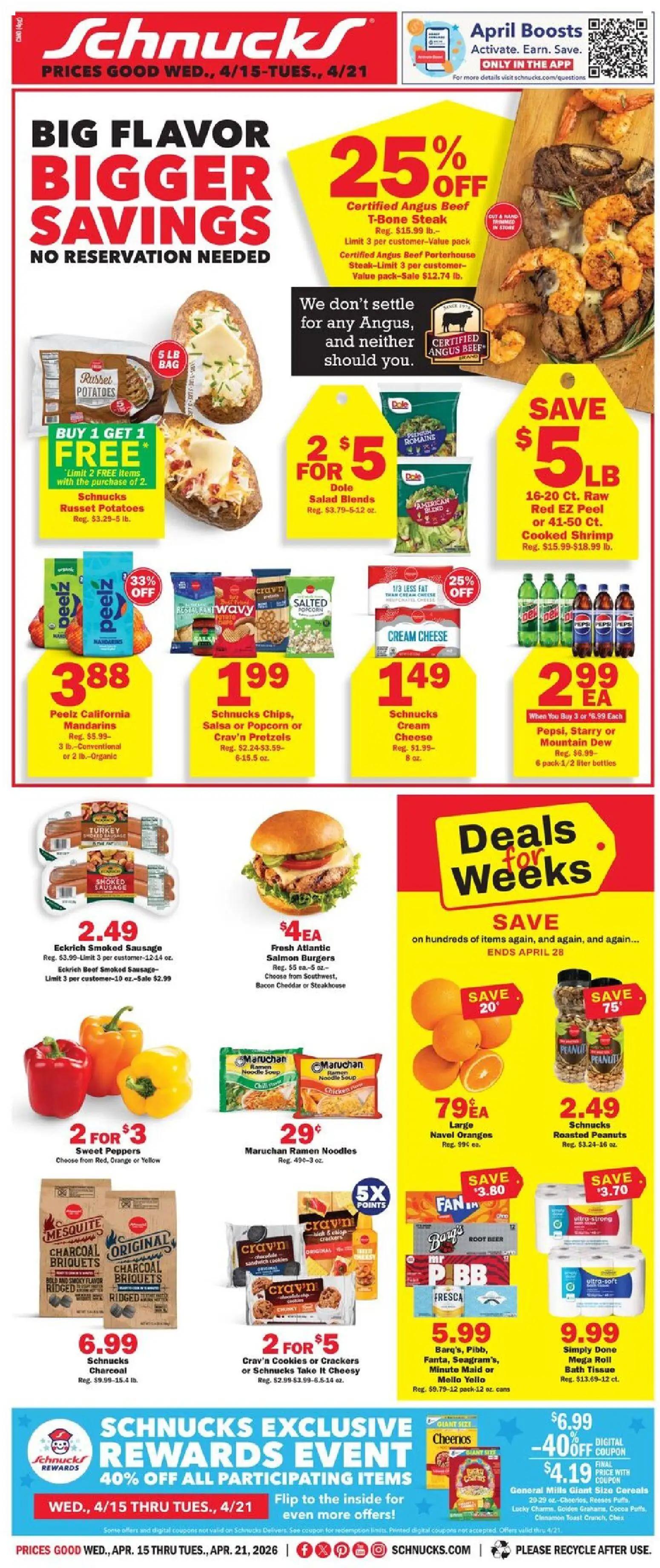 schnucks - Schnucks Weekly Ad - 04/15 - 04/21 2026