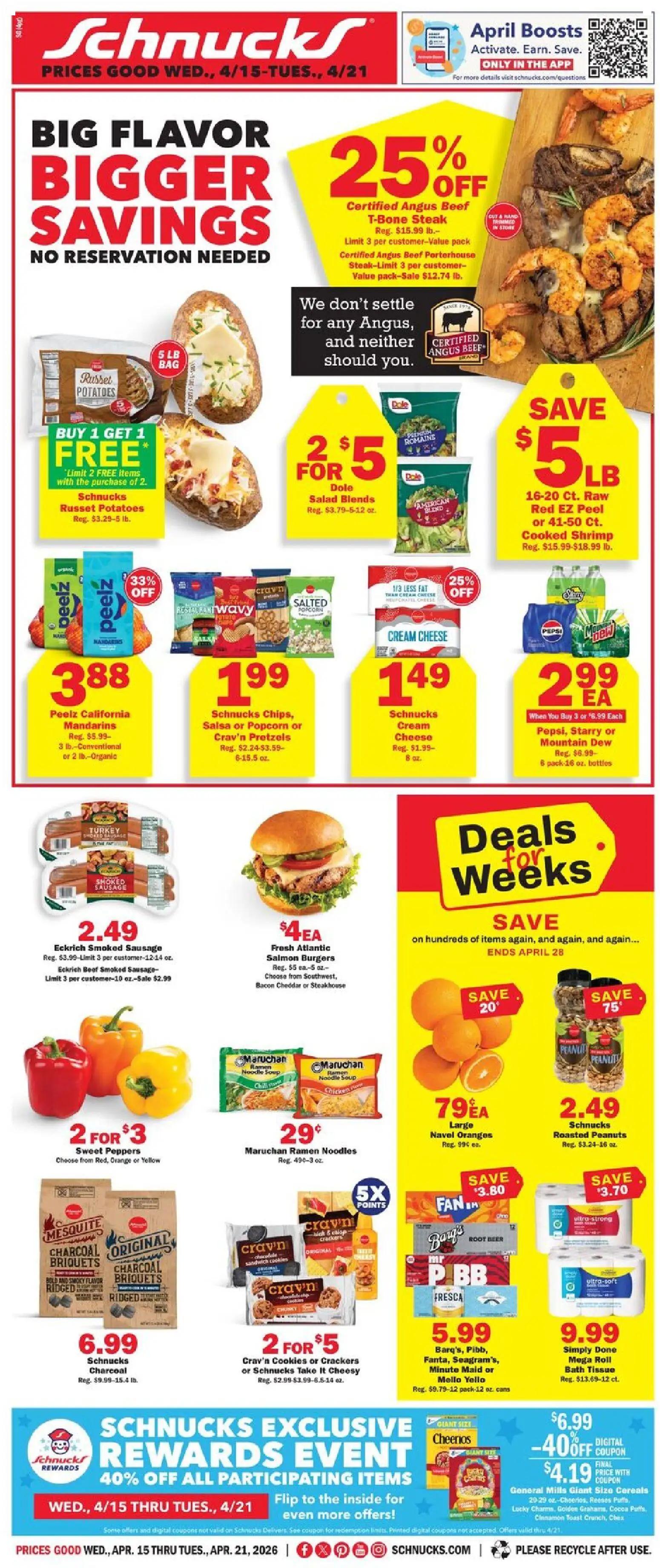 schnucks - Schnucks Weekly Print Ad - MO - 04/15 - 04/21 2026
