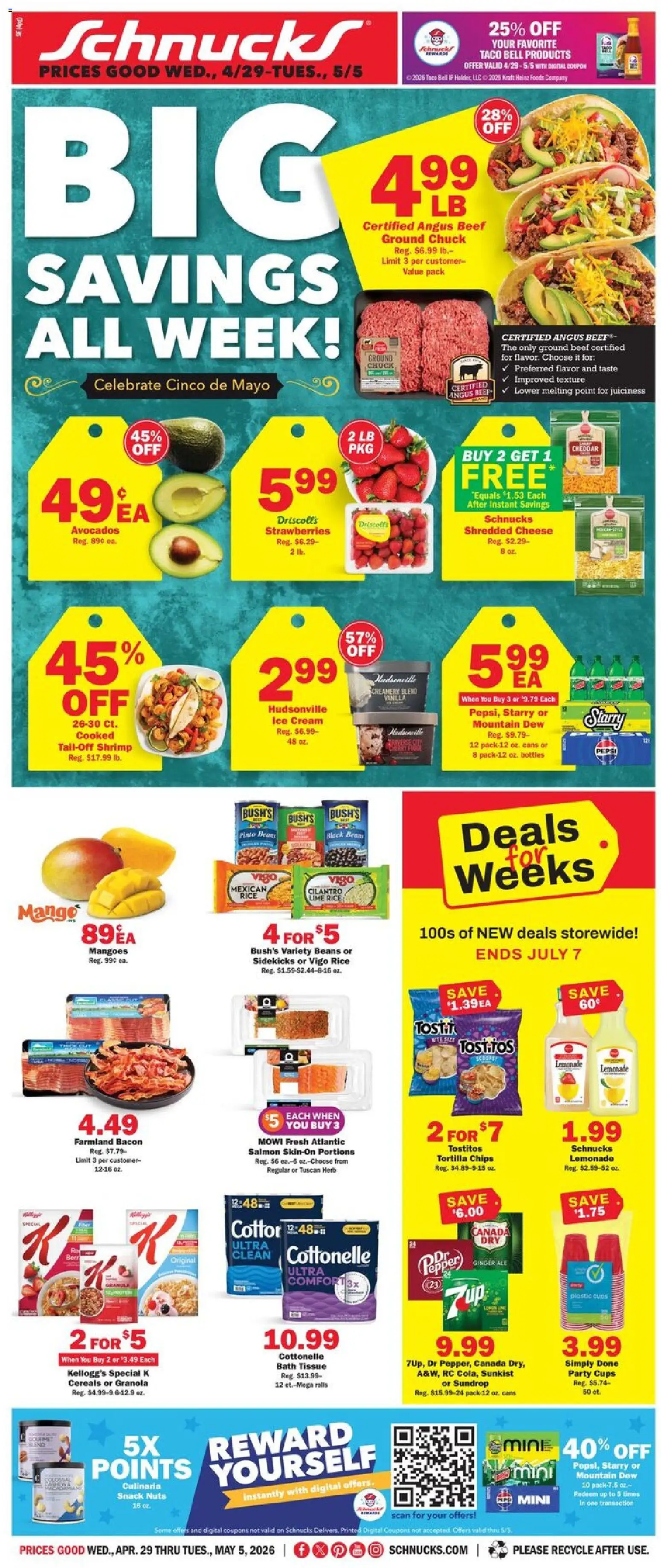 schnucks - Schnucks Weekly Print Ad - IN - 04/29 - 05/05 2026 - page: 1