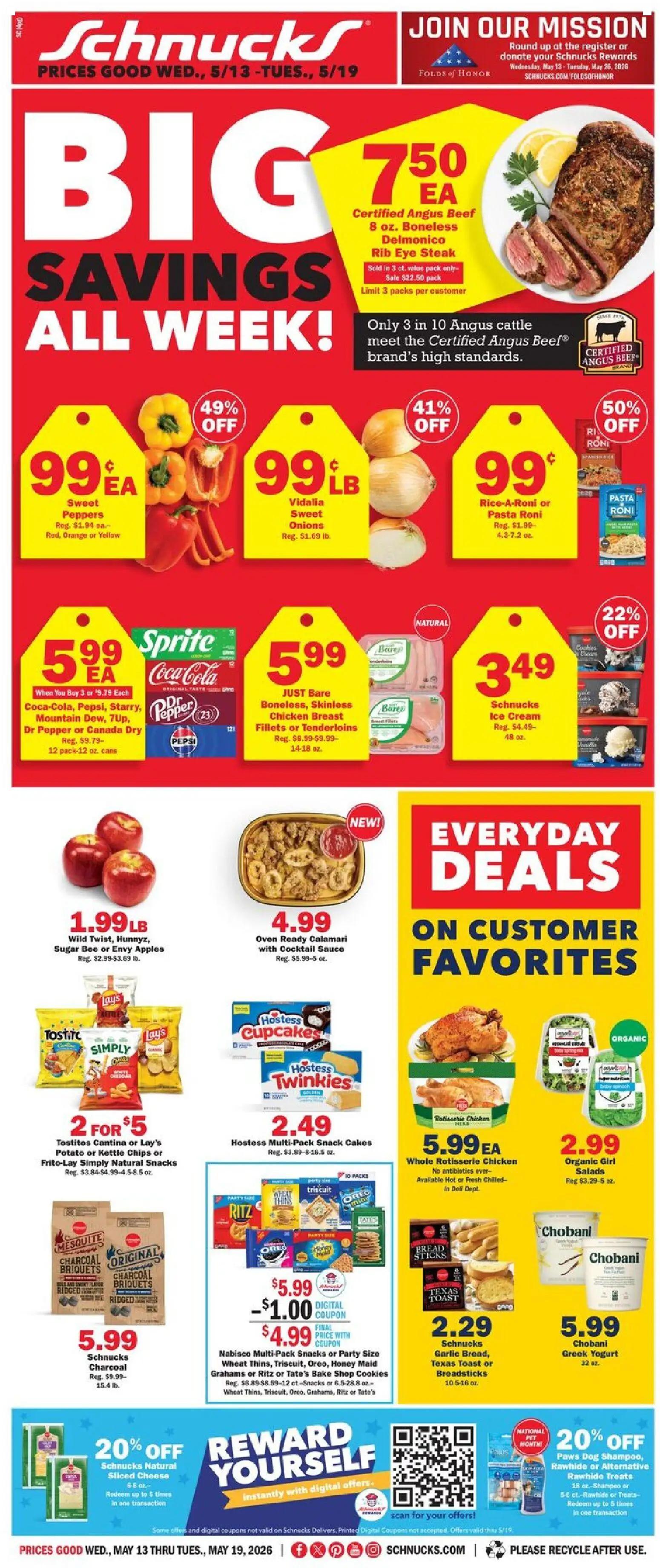 schnucks - Schnucks Weekly Print Ad - IL - 05/13 - 05/19 2026