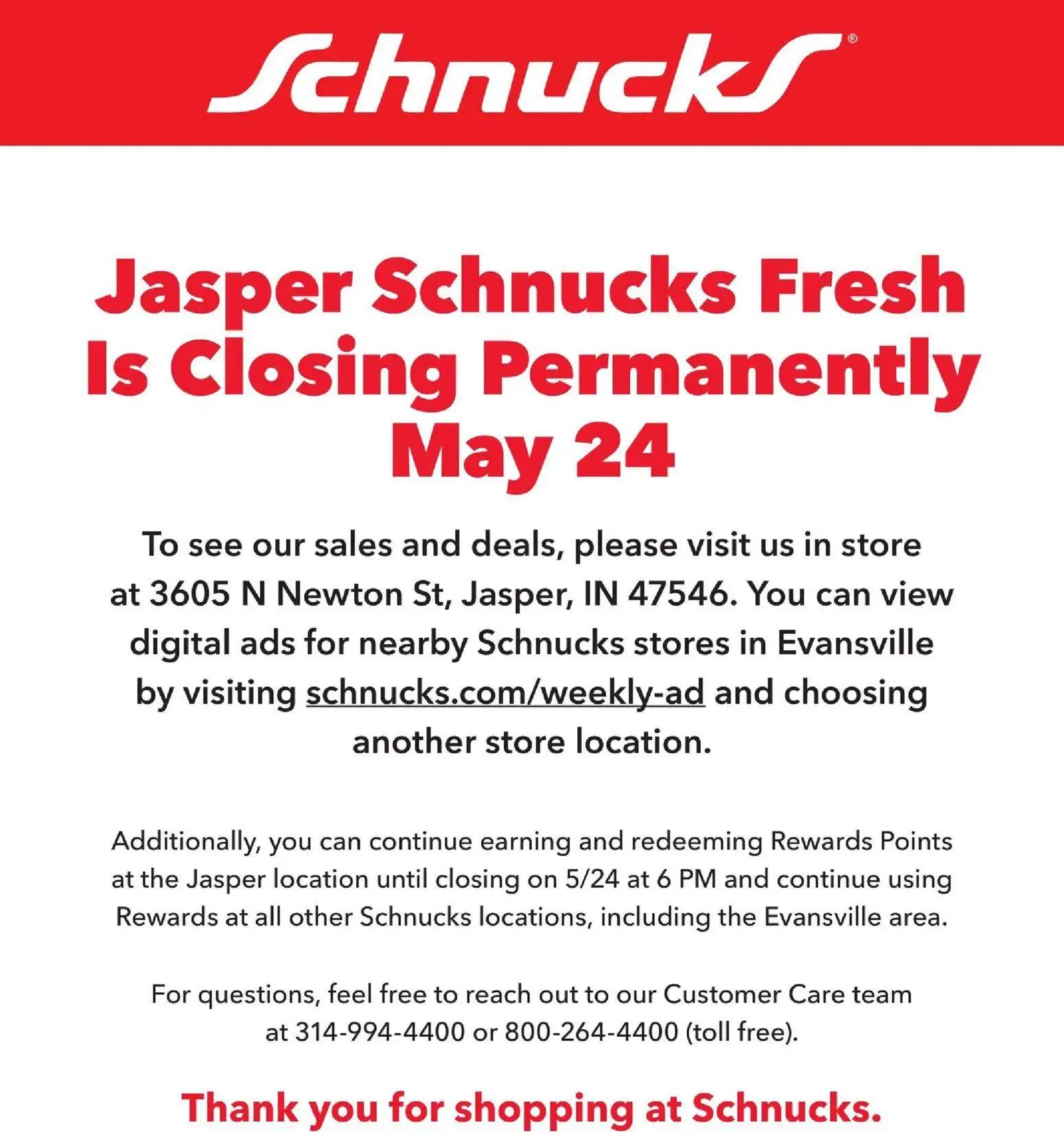 schnucks - Schnucks Weekly Print Ad - IN - 05/06 - 05/24 2026