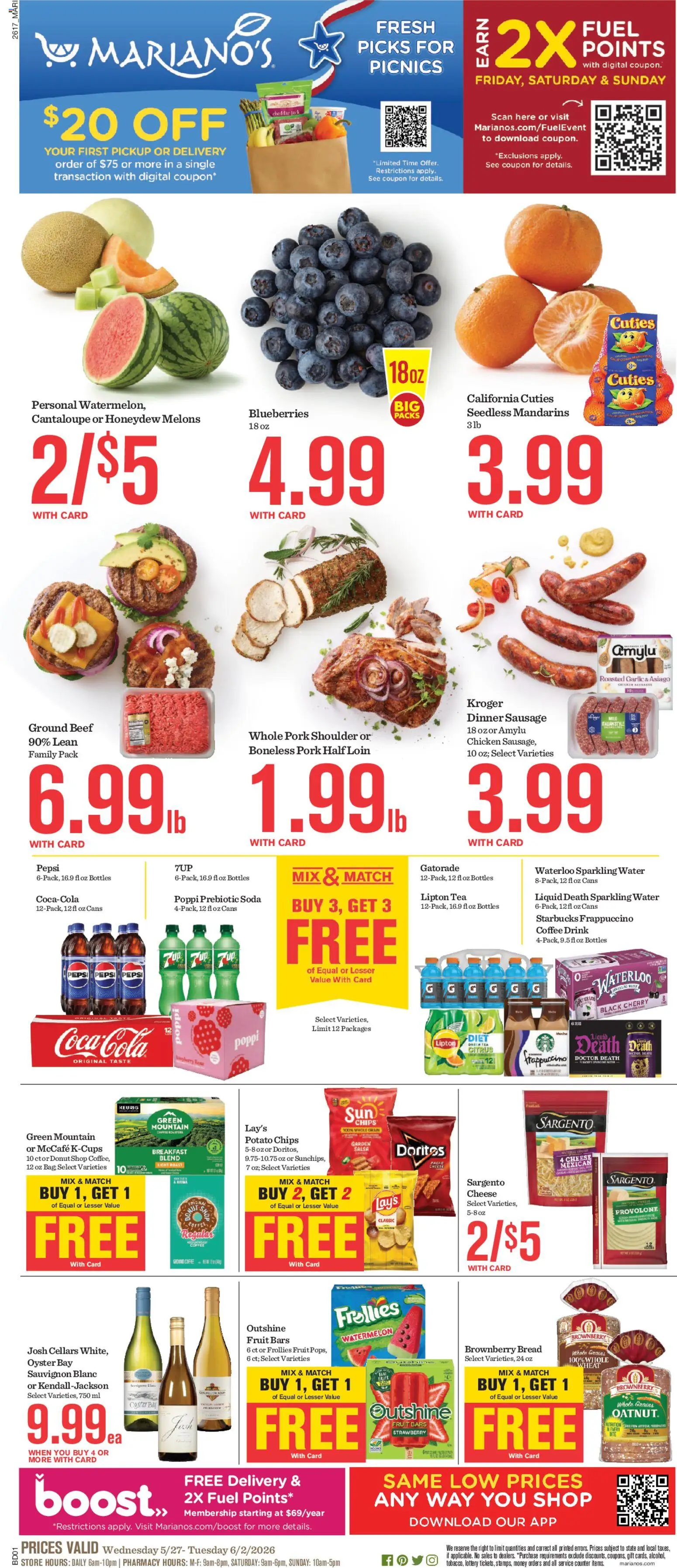 marianos - Mariano's Weekly Ad - 05/27 - 06/02 2026 - page: 1