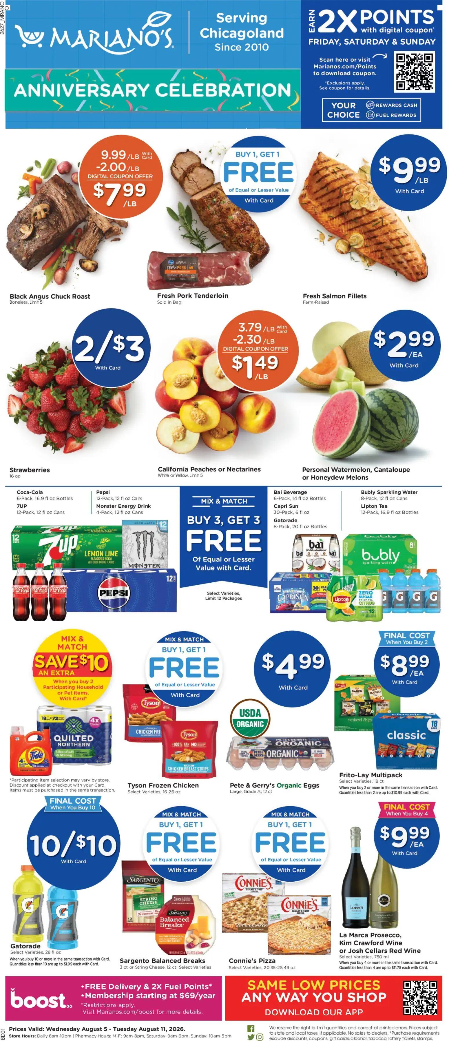 marianos - Mariano's Weekly Ad - 08/05 - 08/11 2026 - page: 1