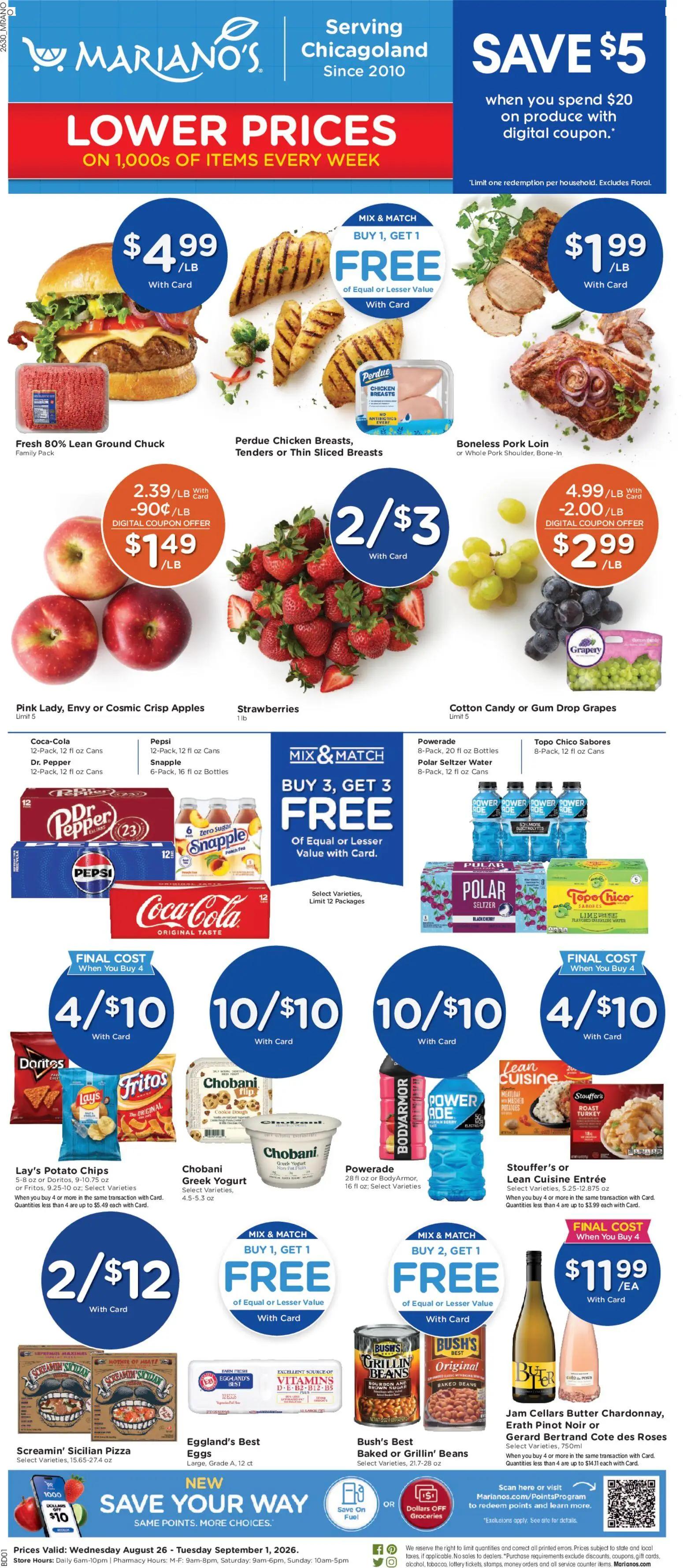 marianos - Mariano's Weekly Ad - 08/26 - 09/01 2026