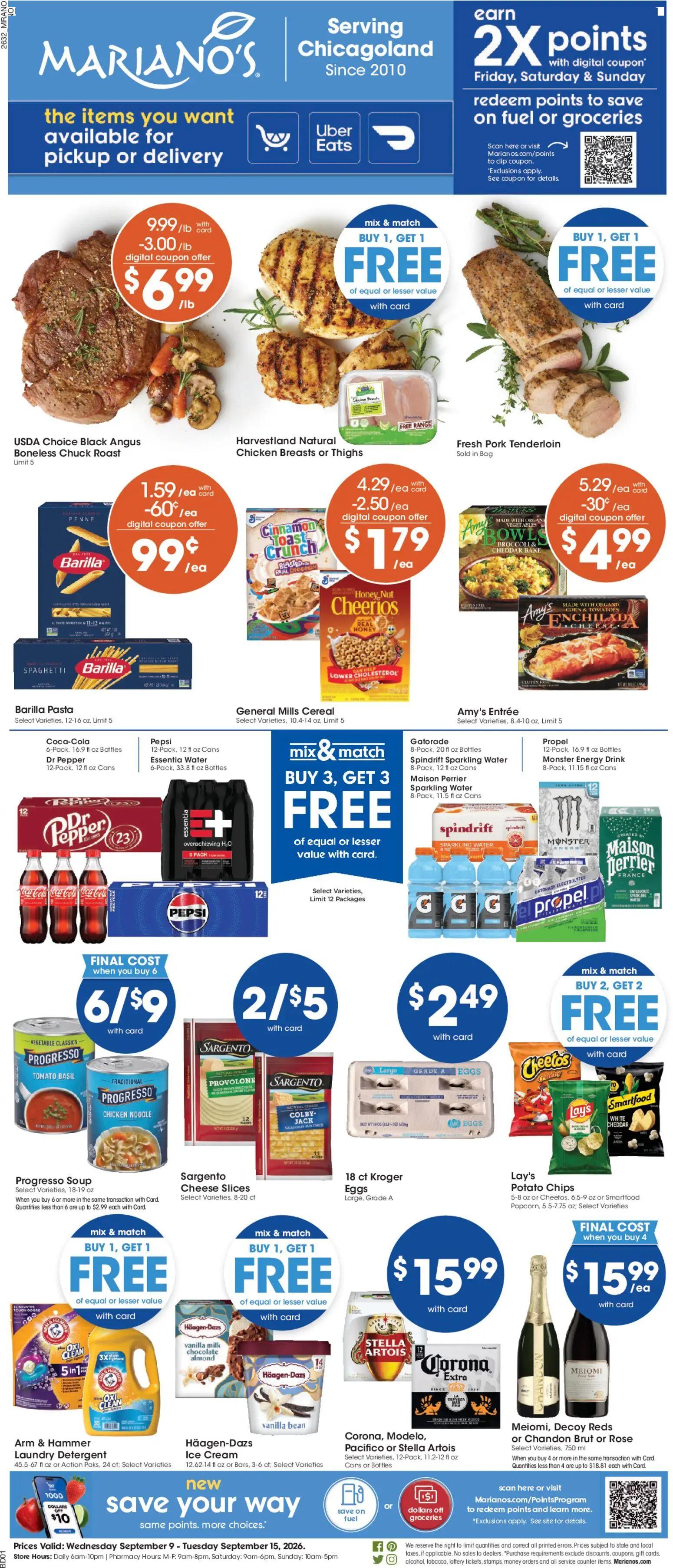 marianos - Mariano's Weekly Ad - 09/09 - 09/15 2026 - page: 1