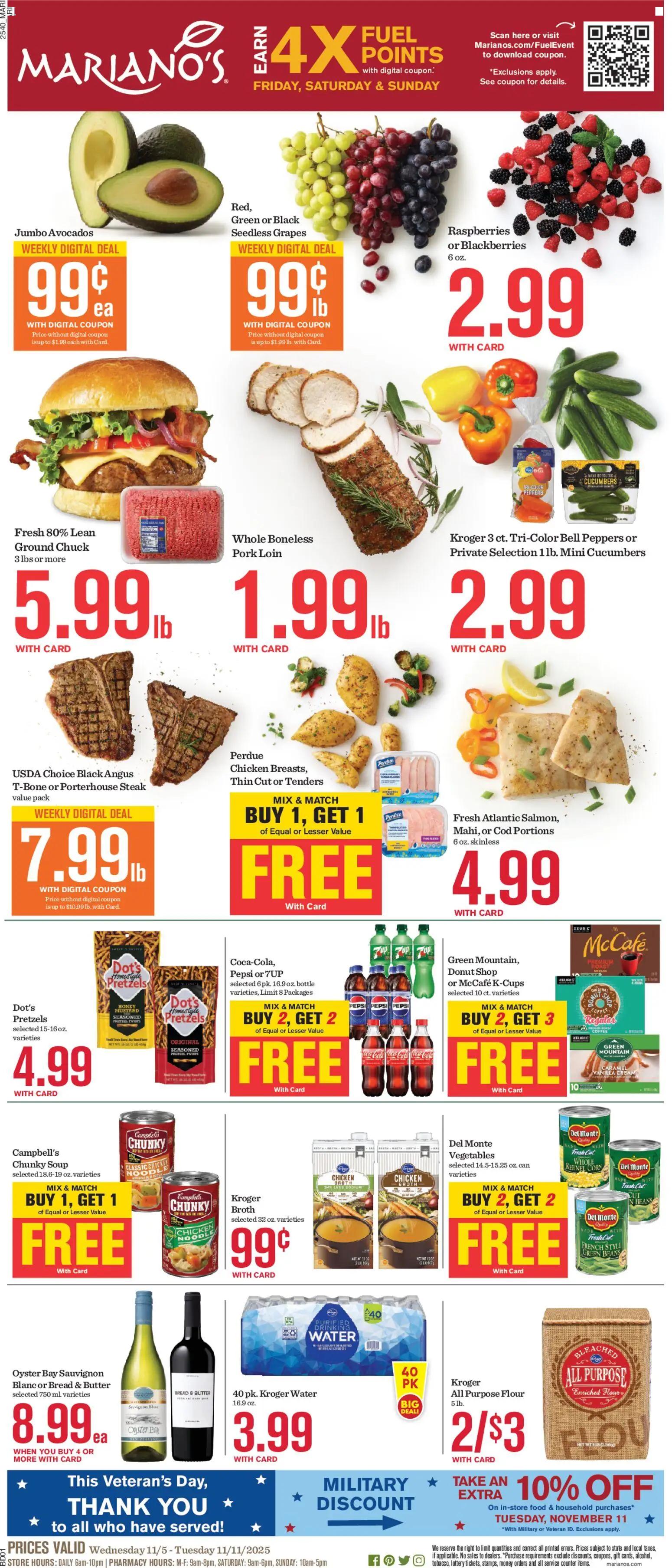 marianos - Weekly ads Mariano's BLACK FRIDAY from 11/05/2025