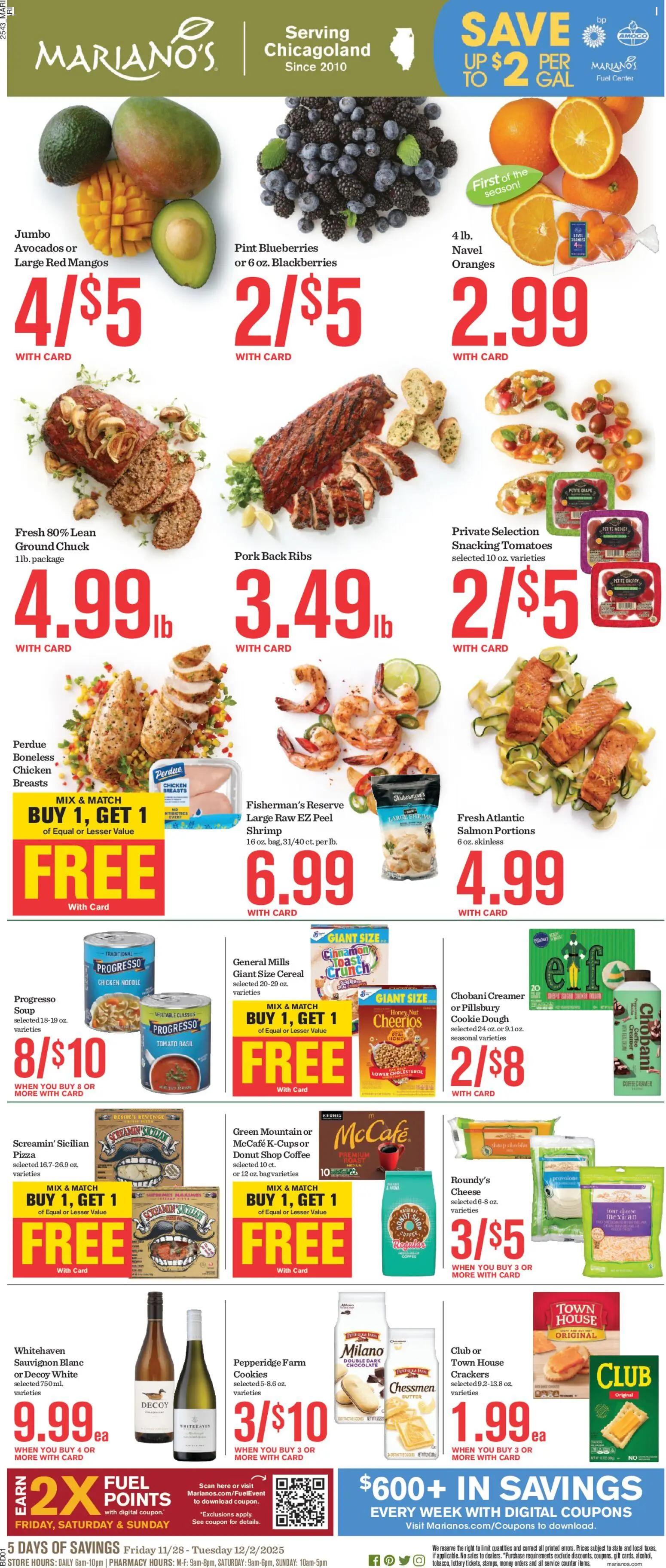 marianos - Mariano's Weekly Ad - 11/28 - 12/02 2025