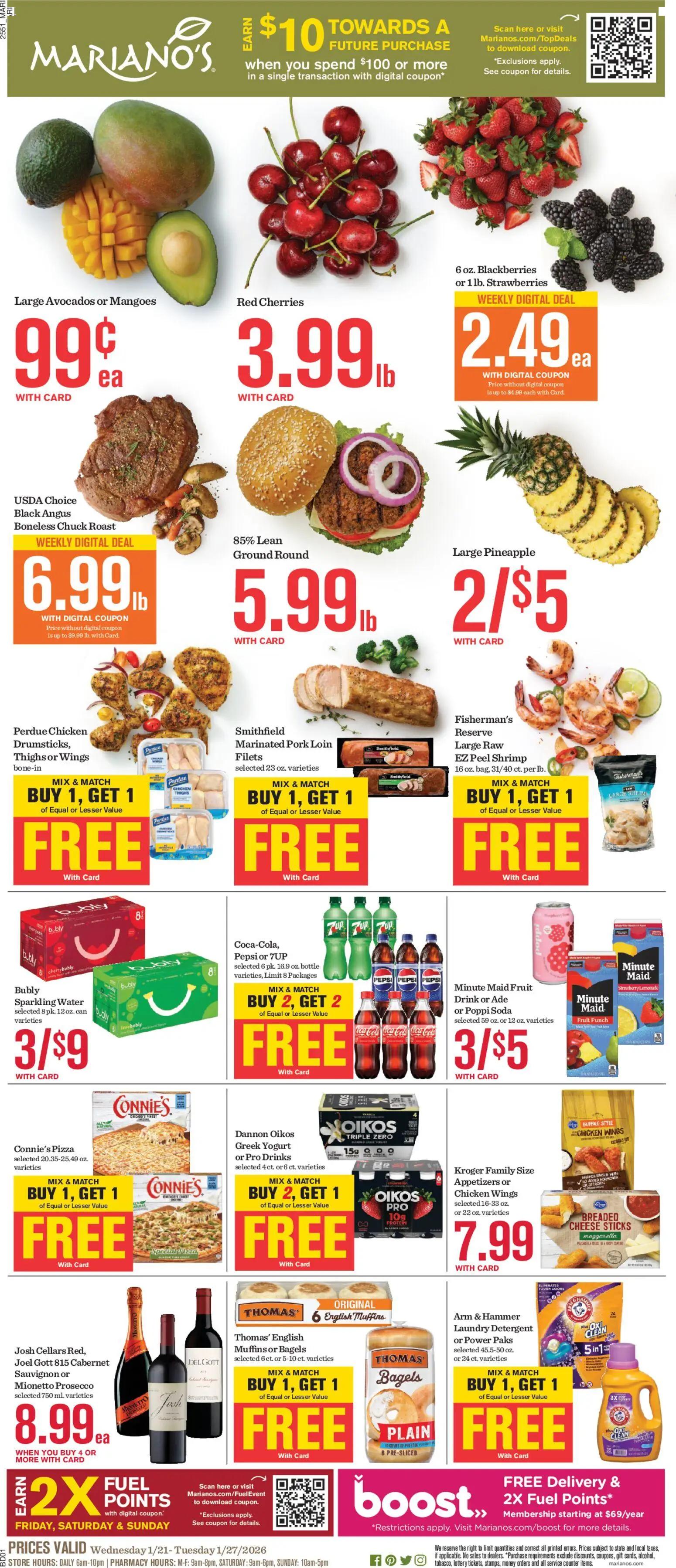 marianos - Mariano's Weekly Ad - 01/21 - 01/27 2026