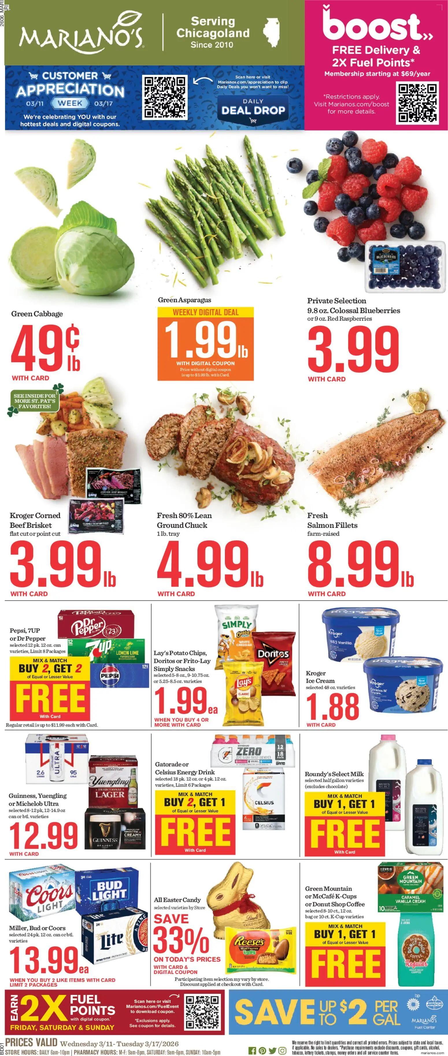 marianos - Mariano's Weekly Ad - 03/11 - 03/17 2026 - page: 1