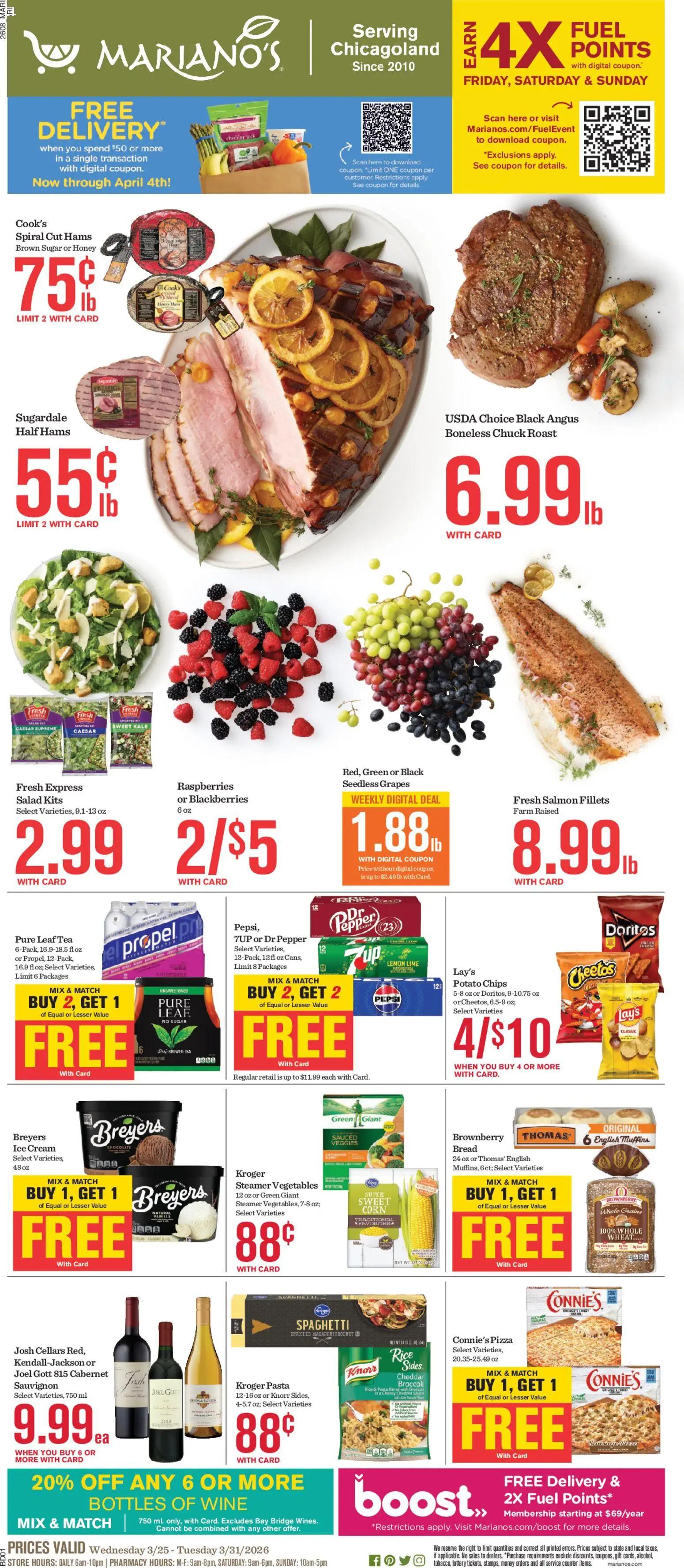 marianos - Mariano's Weekly Ad - 03/25 - 03/31 2026