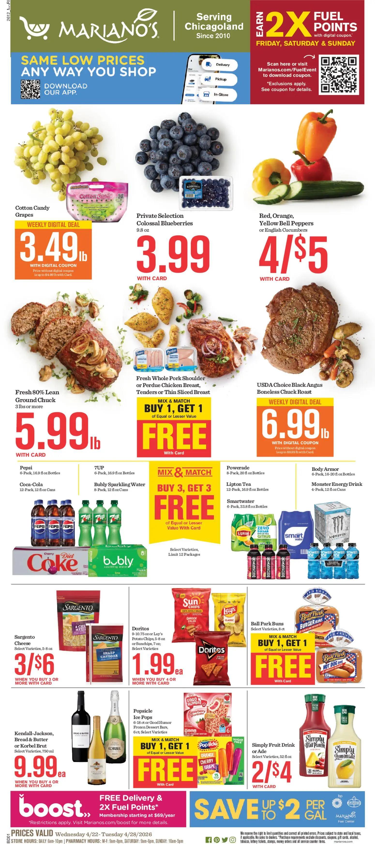 marianos - Mariano's Weekly Ad - 04/22 - 04/28 2026