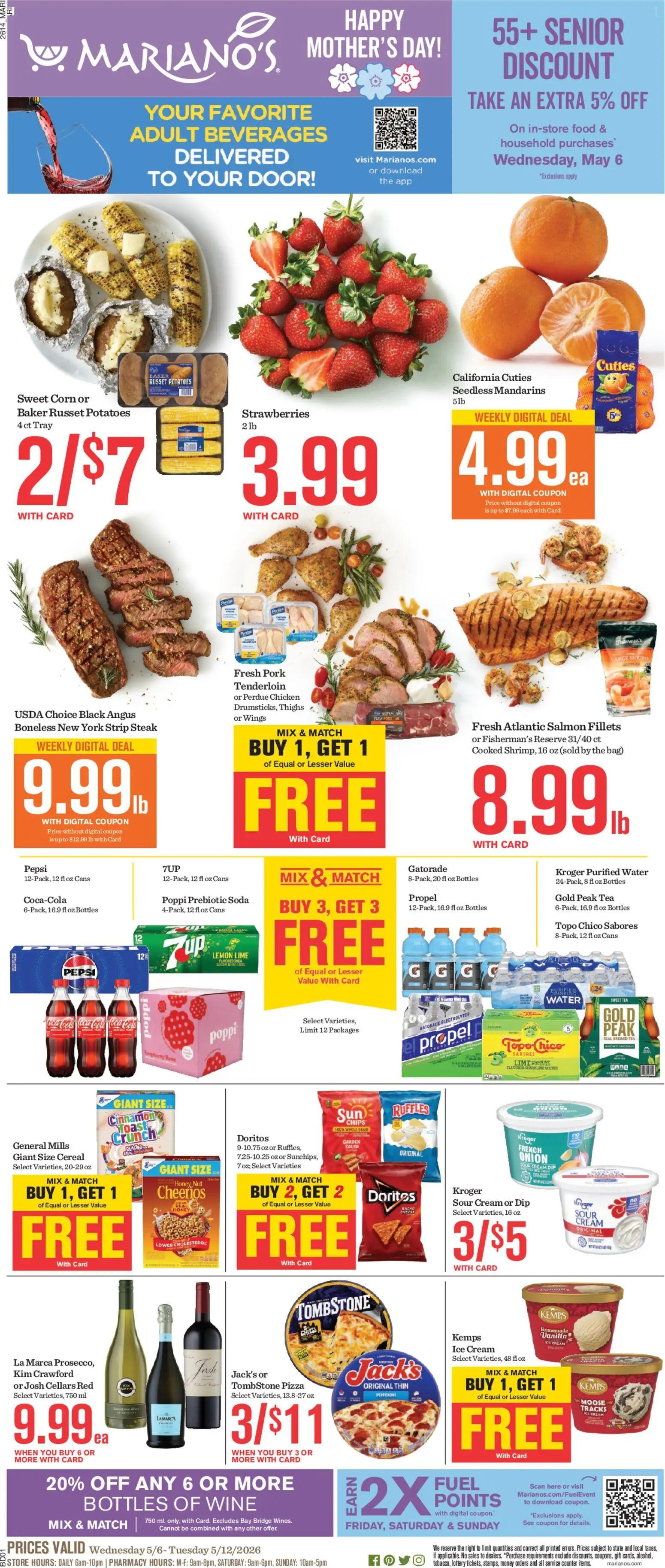 marianos - Mariano's Weekly Ad - 05/06 - 05/12 2026 - page: 1