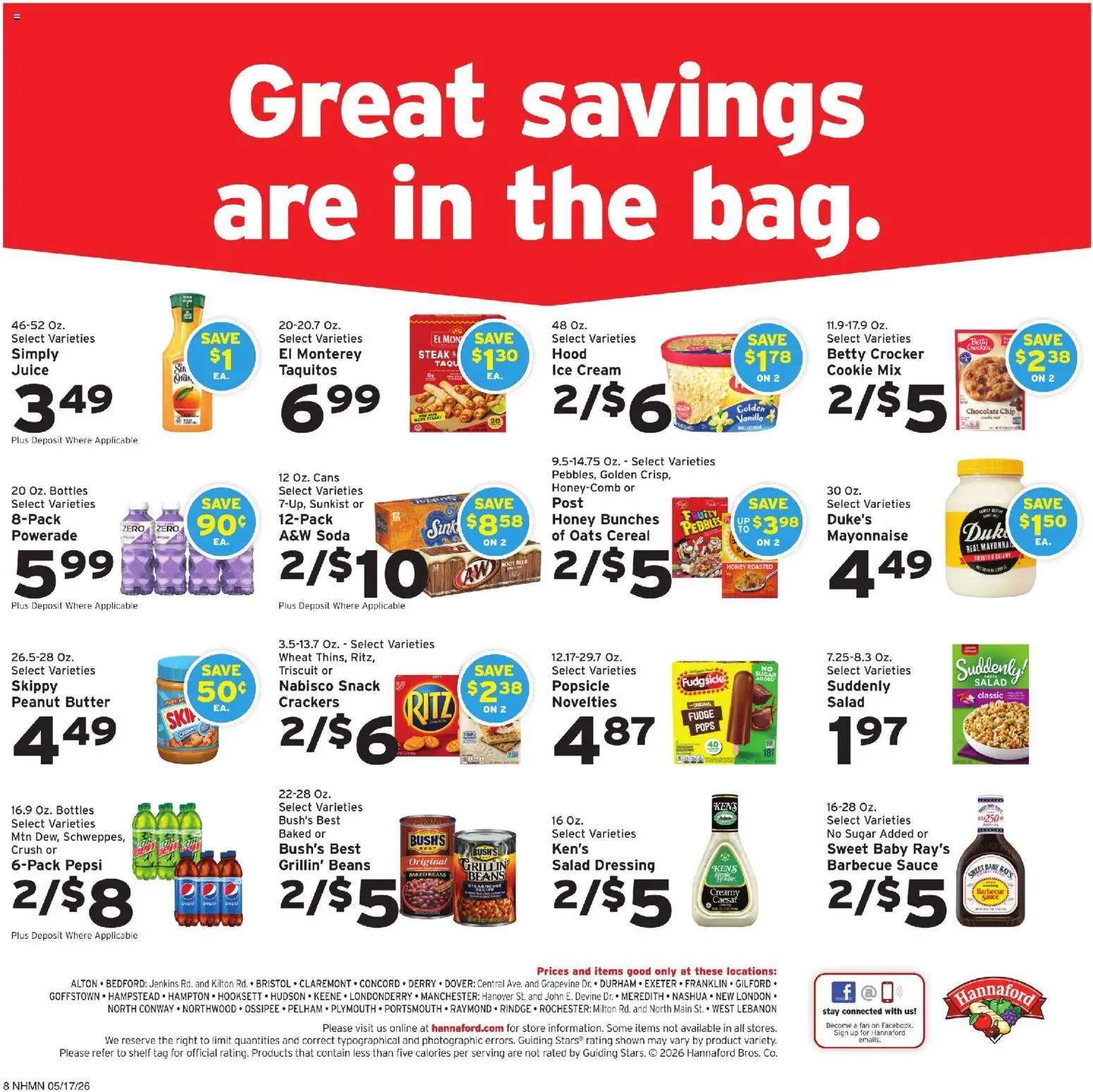 hannaford - Hannaford Weekly Ad - 05/17 - 05/23 2026 - page: 8