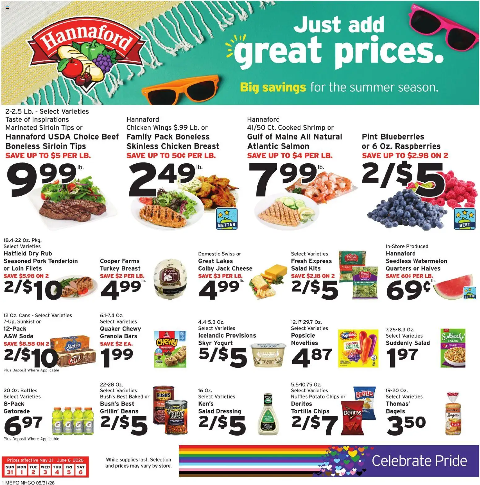 hannaford - Hannaford Weekly Ad - 05/31 - 06/06 2026 - page: 1