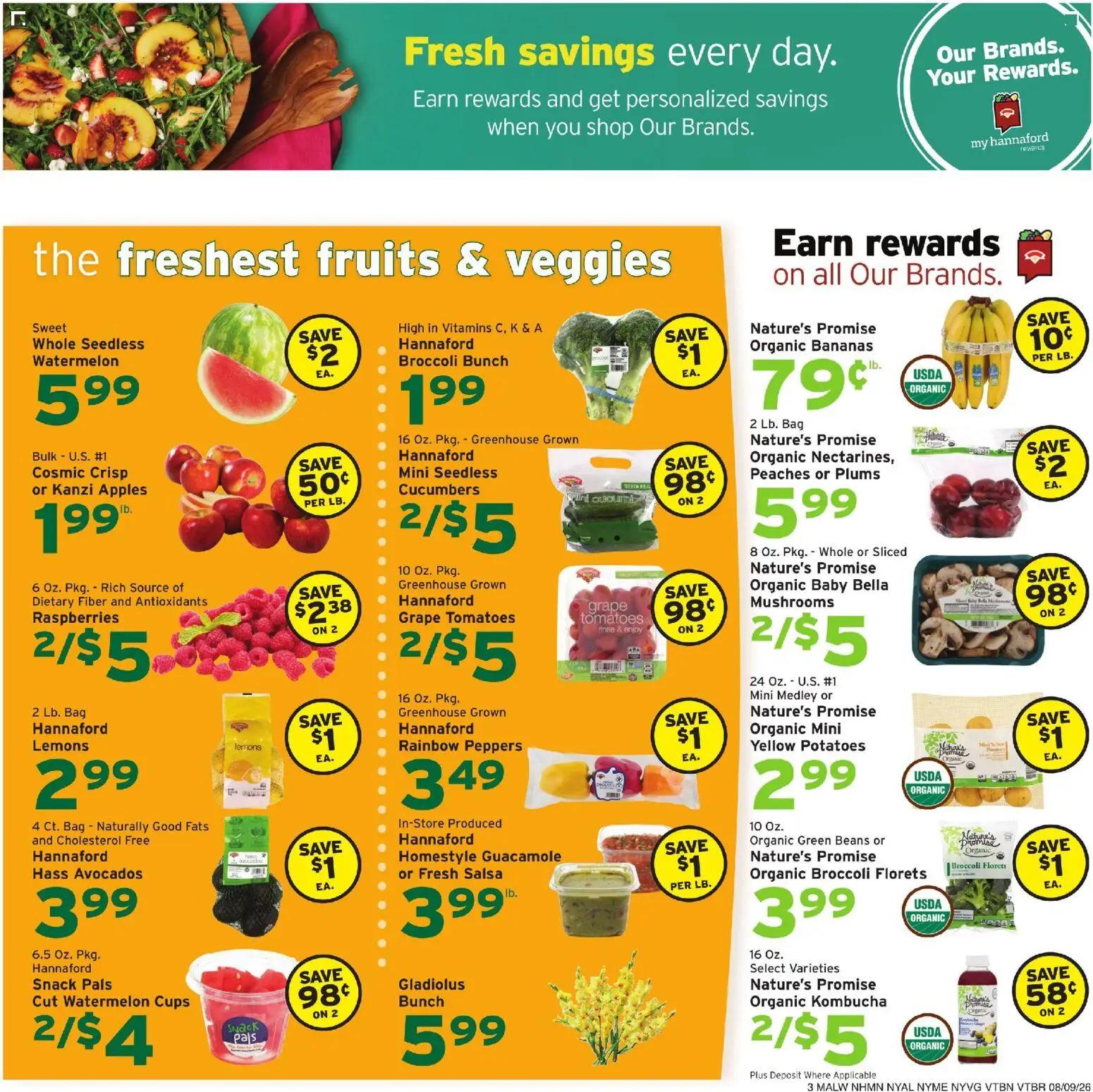 hannaford - Hannaford Weekly Flyer - 08/09 - 08/15 2026 - page: 5